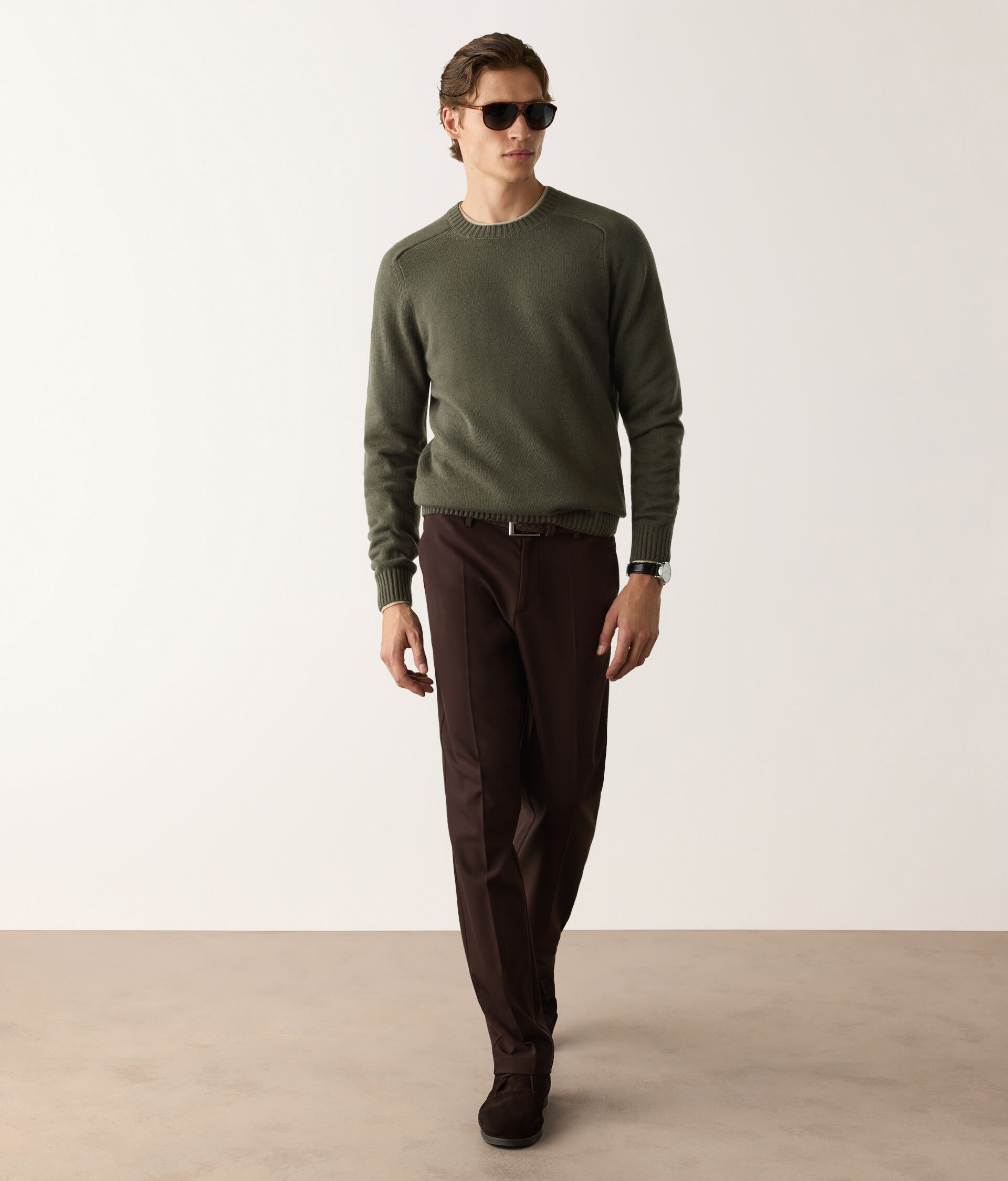 Ultrasoft Cashmere Round-Neck Jumper