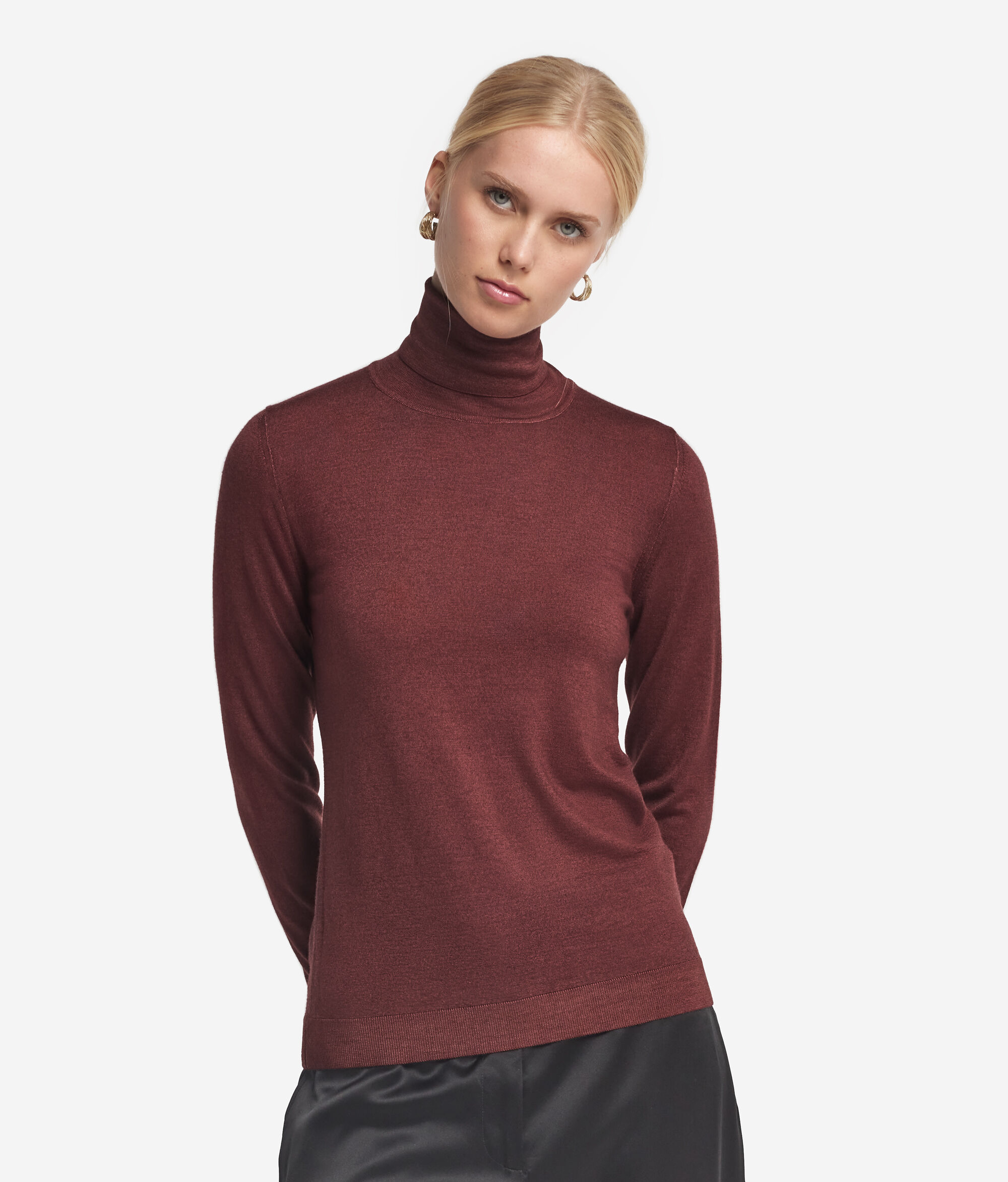 Ultrafine Cashmere Turtleneck Jumper