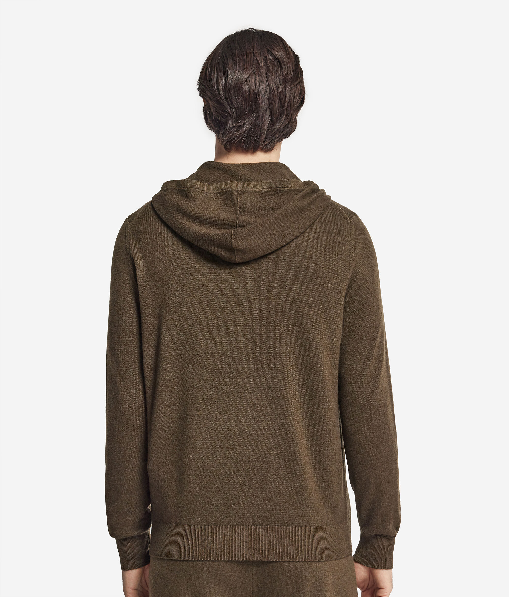Sweatshirt Fecho Completo em Ultrasoft Cashmere Sweatshirts