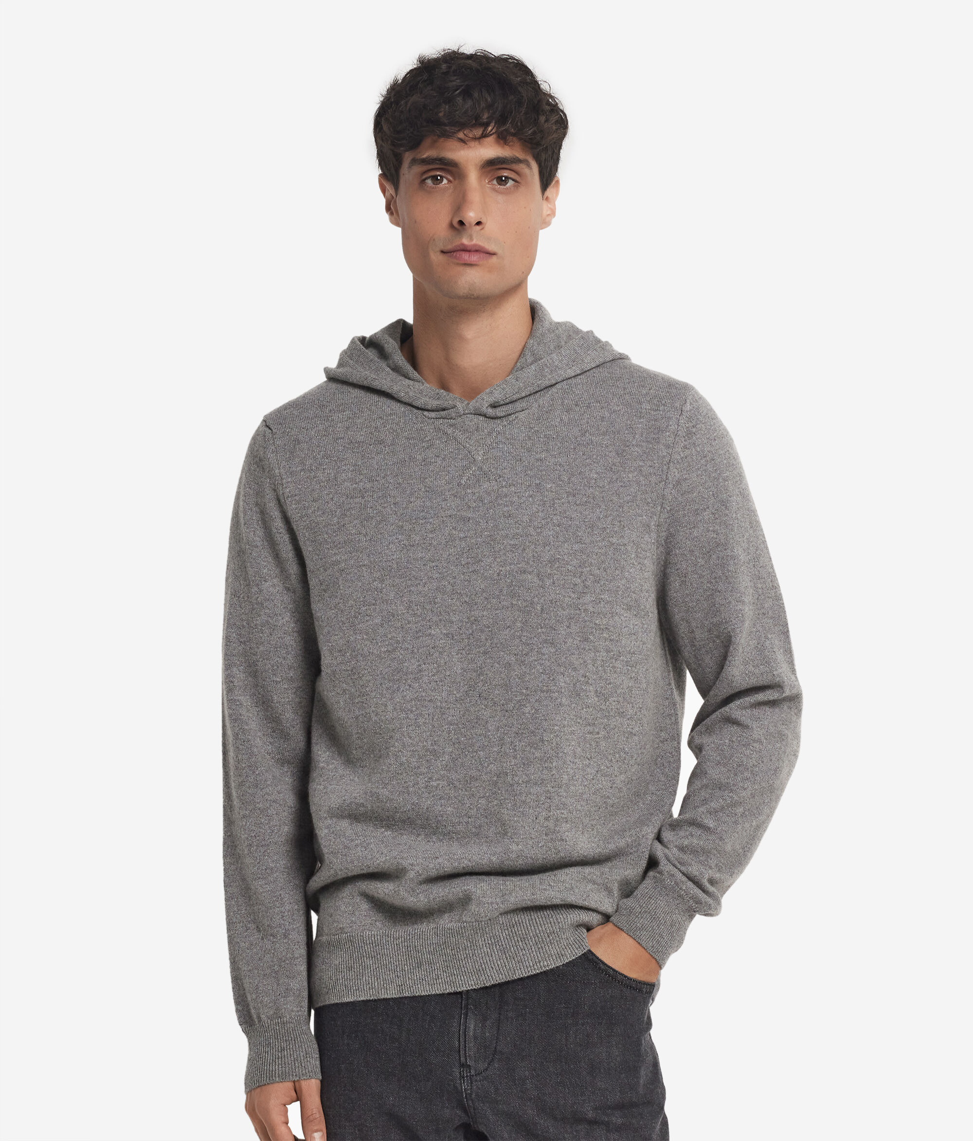 Sudadera con capucha para hombre en Cashmere Ultrasoft
