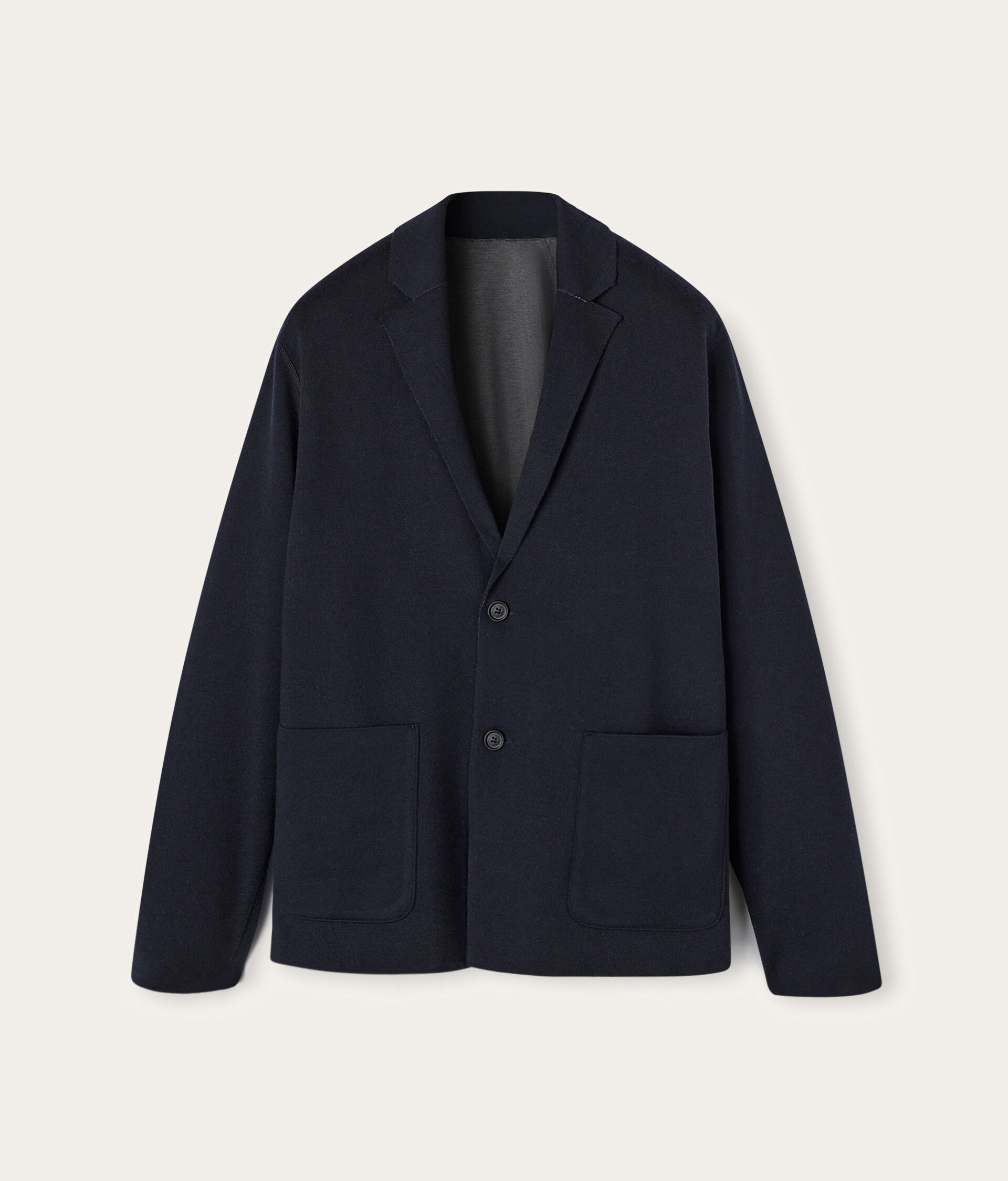 Veste réversible en cachemire ultra-fin
