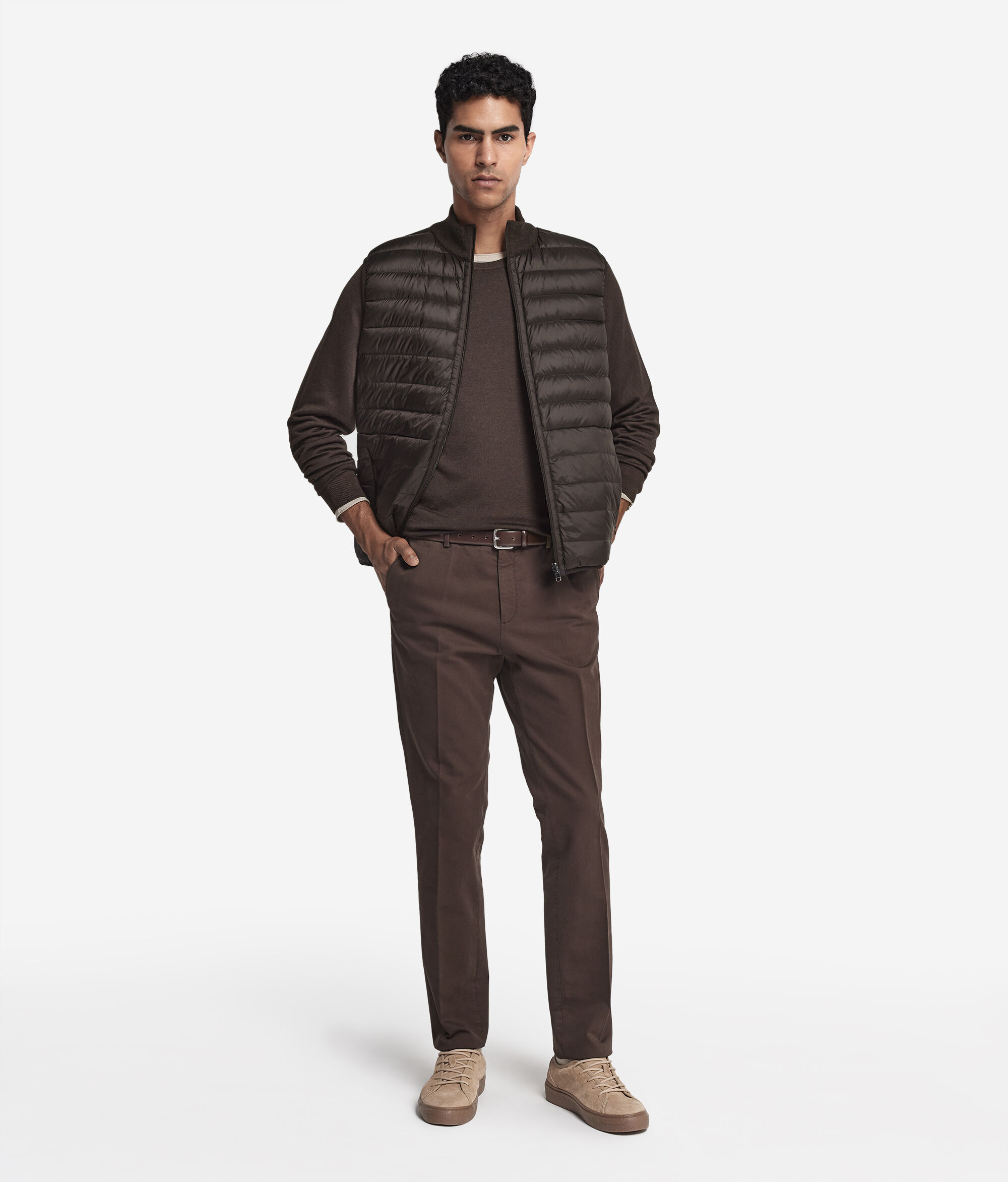Reversible Cashmere Down Gilet
