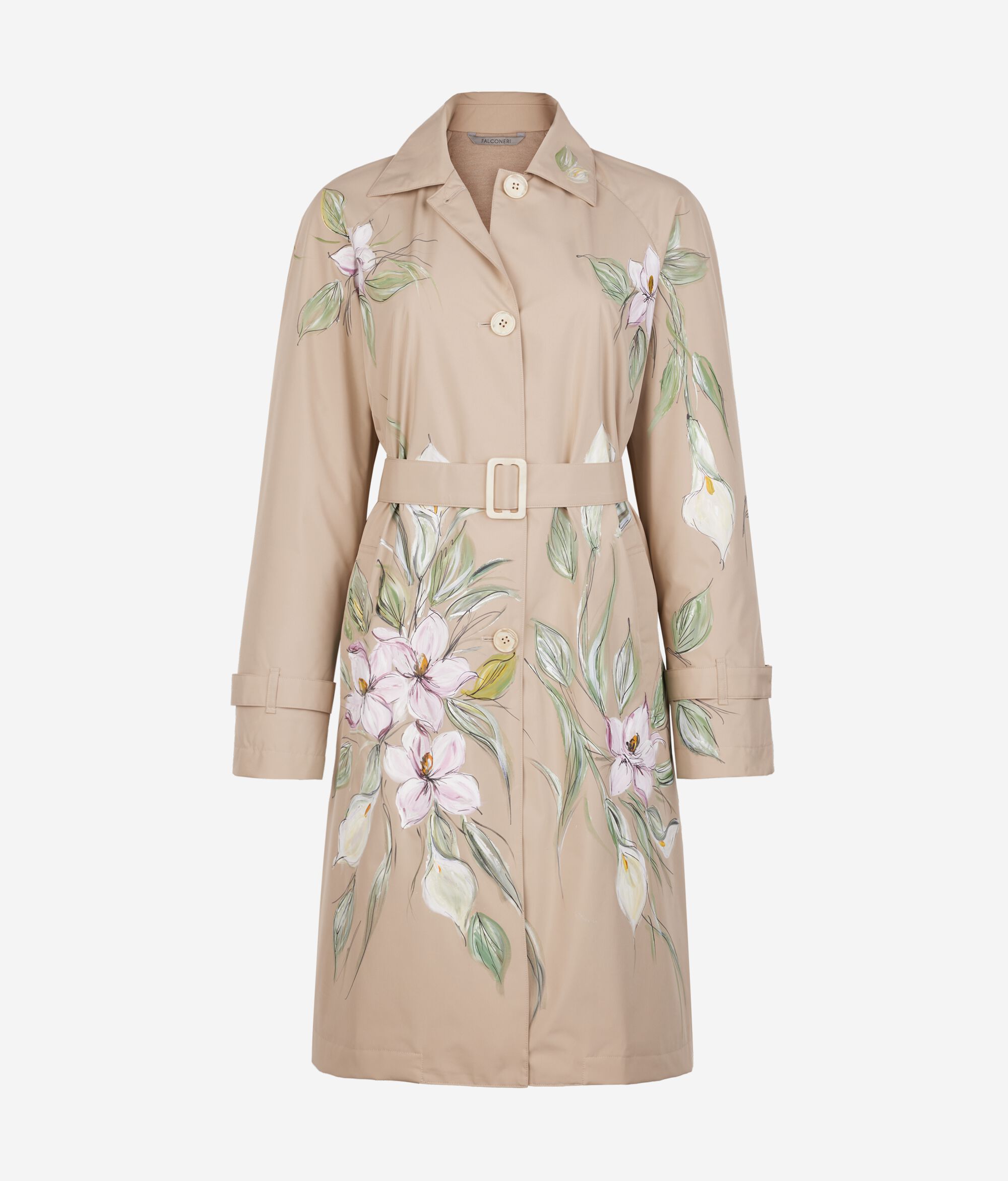 Long Technical Trench Coat