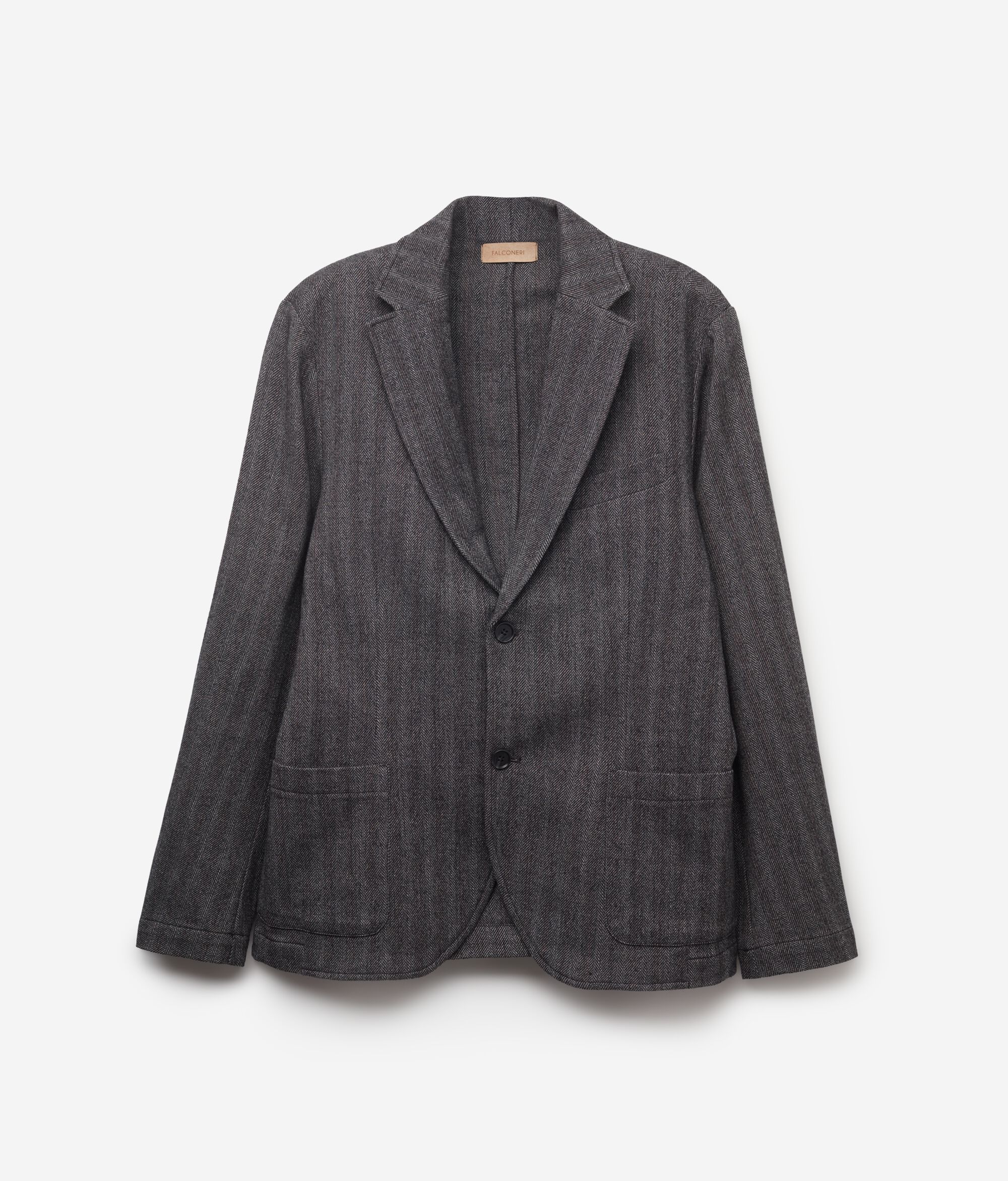 ch!iiibag Wool Pinstripe Jacket 36 グレー