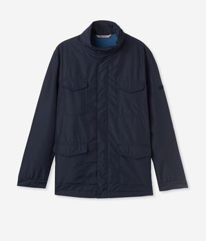 Cashmere Technical Fabric Safari Jacket