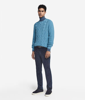 Fisherman’s Wool Round-Neck Jumper