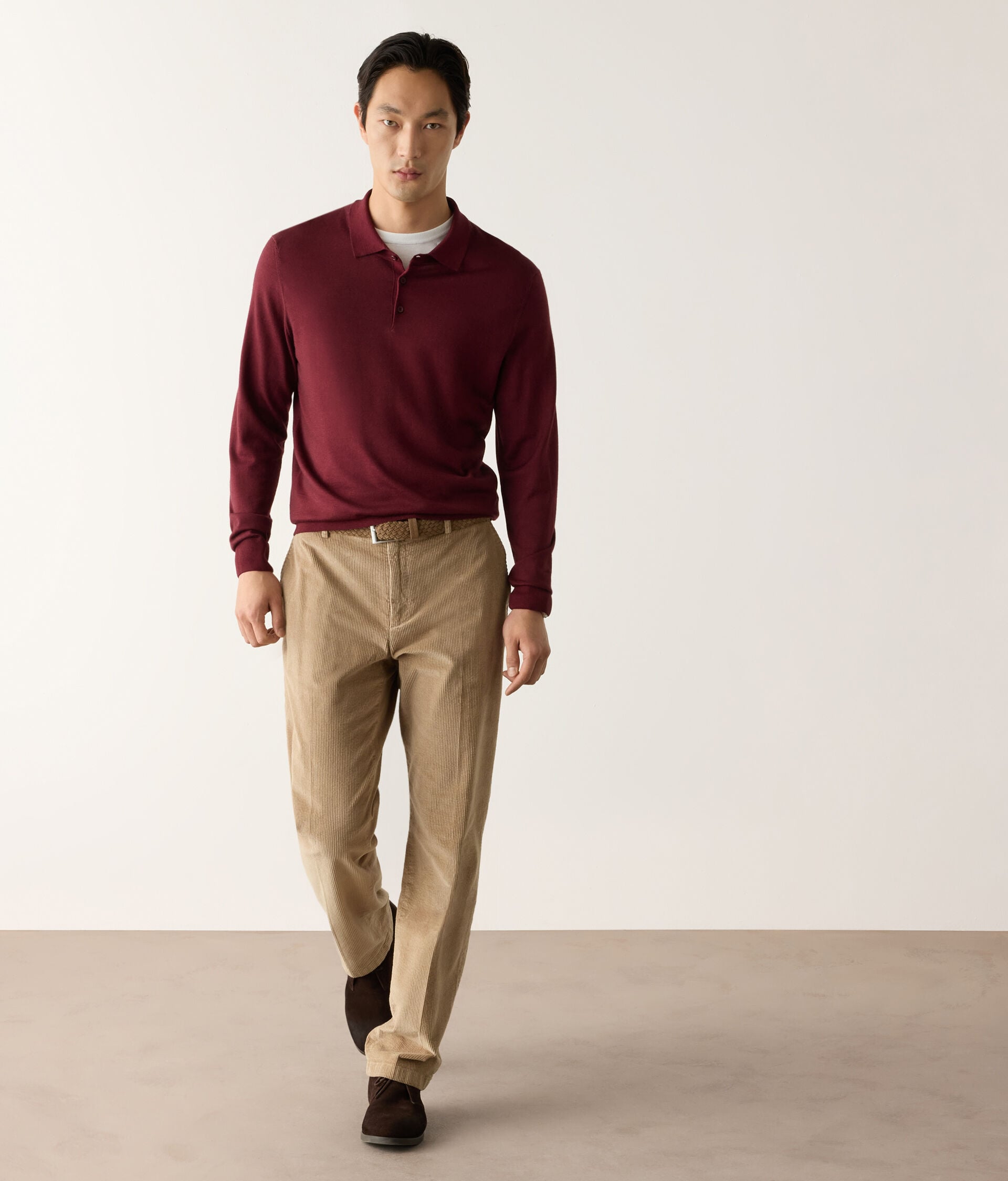 Ultrafine Cashmere Polo Shirt
