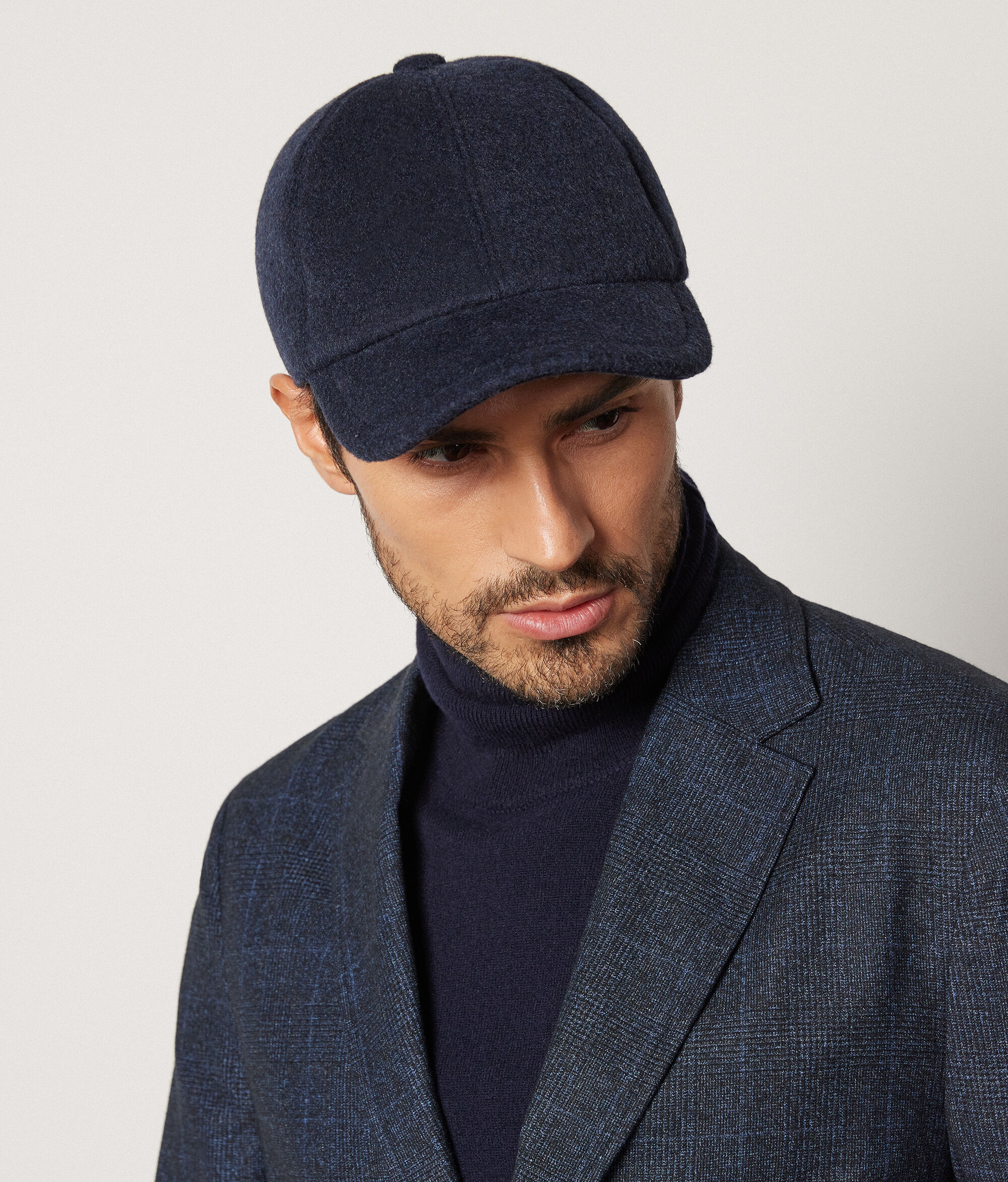 Бейсболка из кашемира