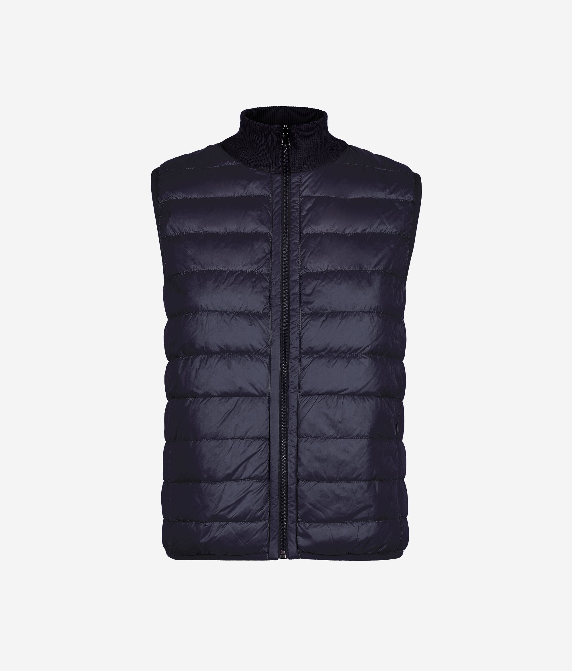 Plumífero con cashmere reversible