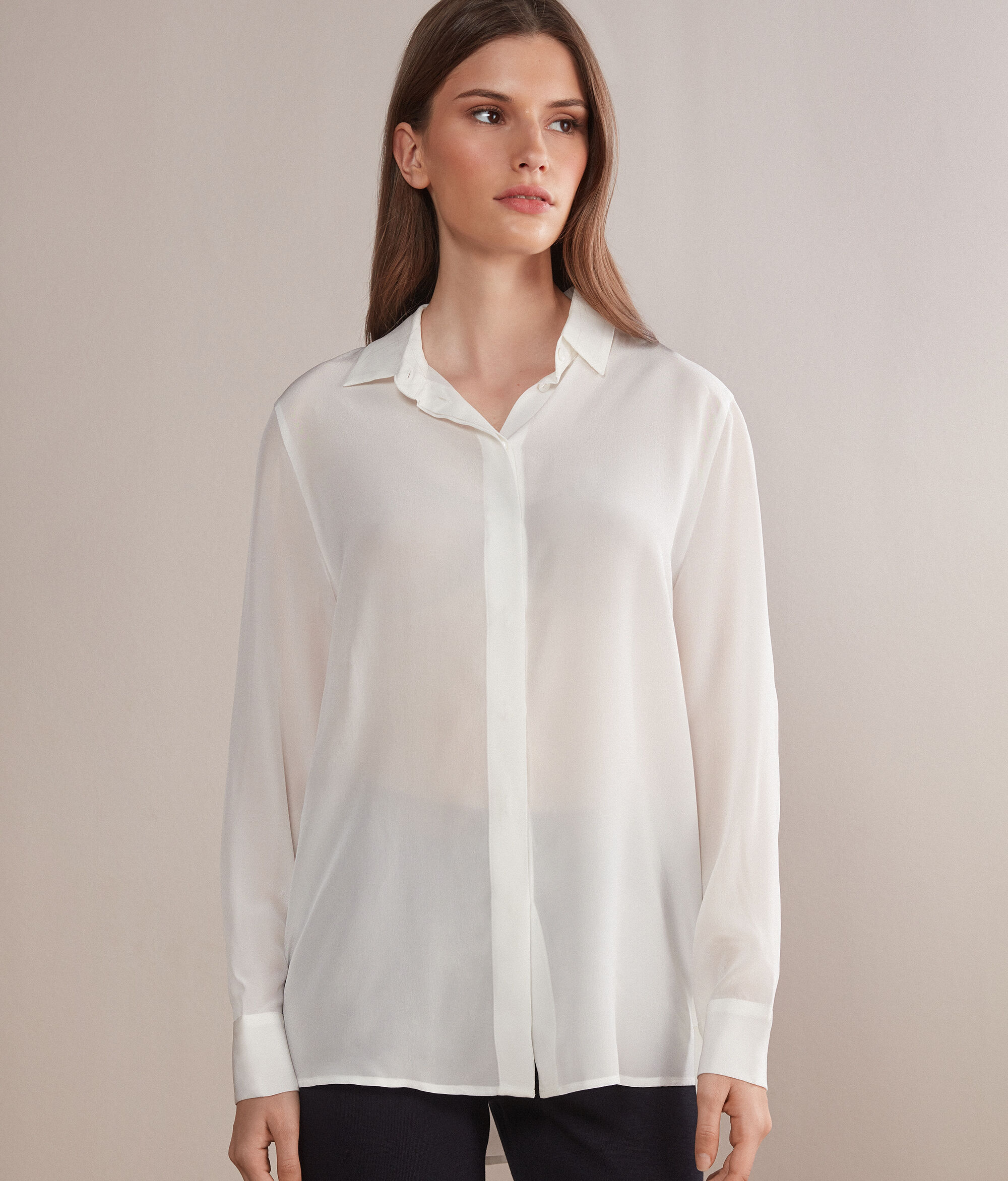 Seidenbluse