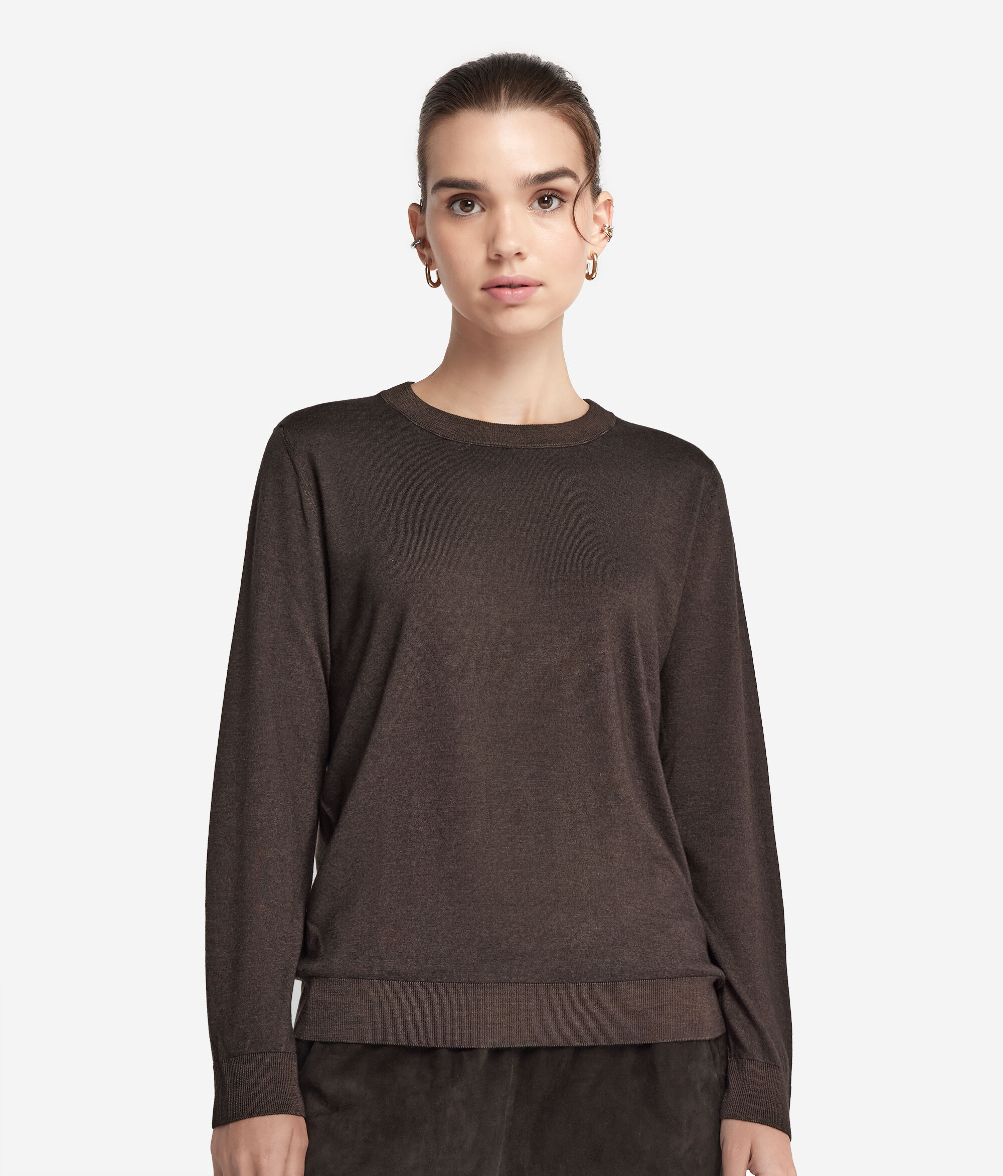 Crew Neck Ultrafine Cashmere Jumper