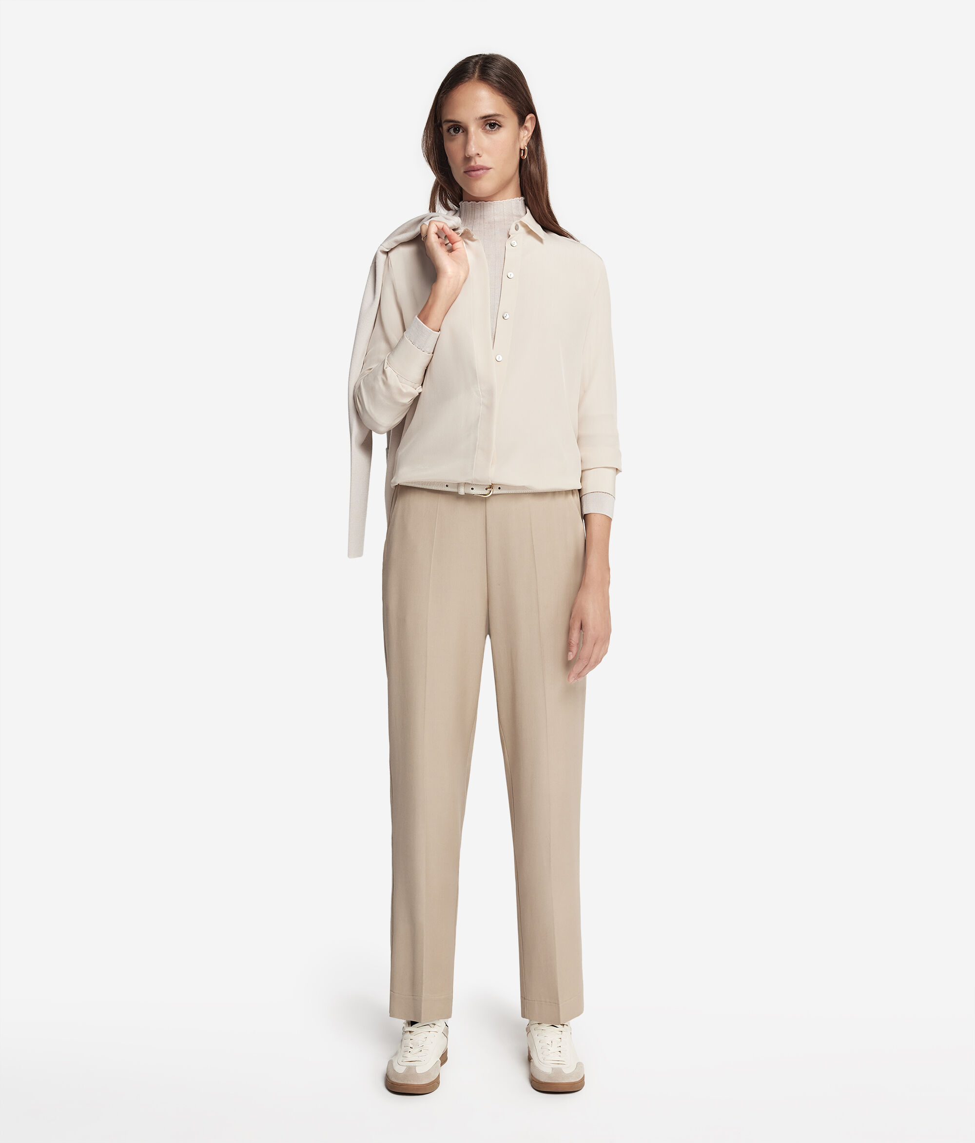 Chemise en soie femme