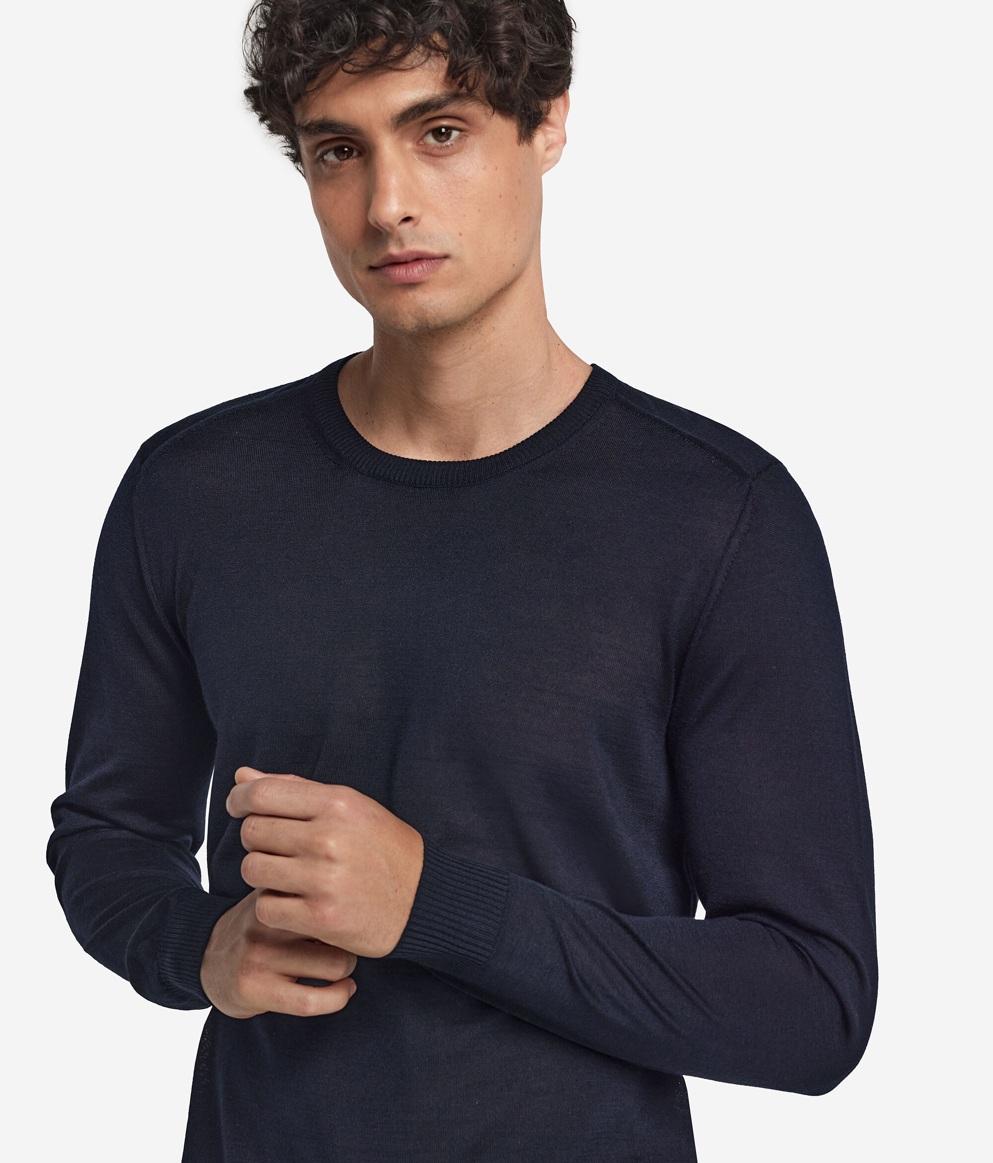 Cashmere and Silk Crewneck