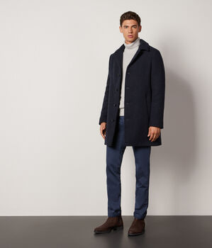 Cappotto Monopetto in Cashmere Ultrasoft