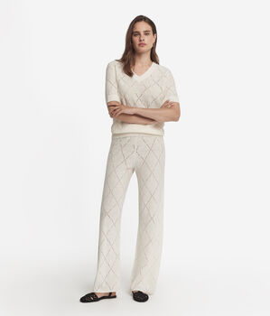 Diamond Wide Leg Pants