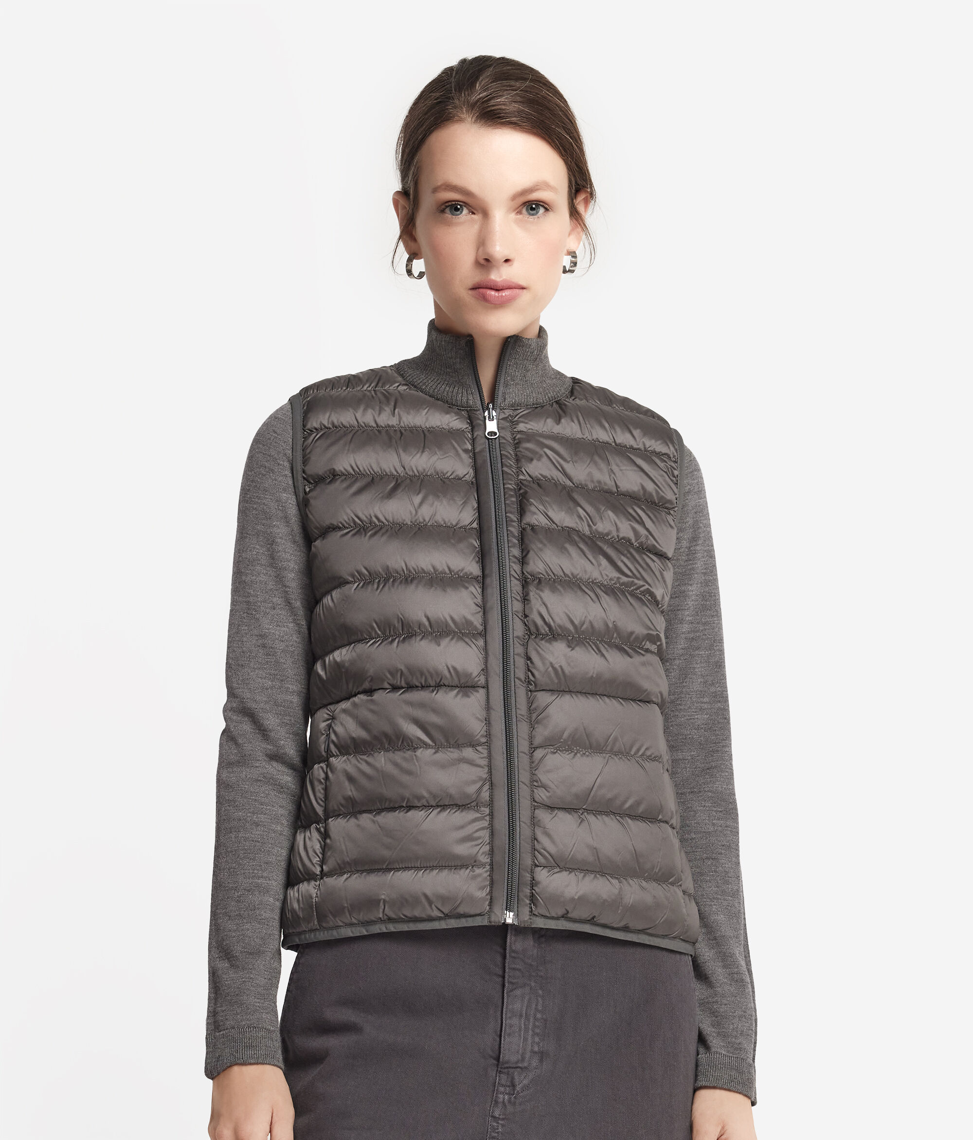 Reversible Cashmere Down Vest