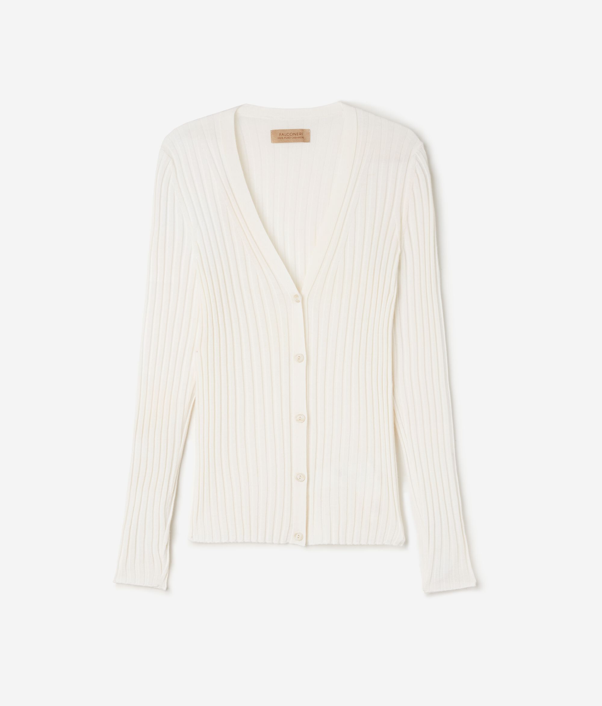 Golfino in Cashmere Ultrafine a costine