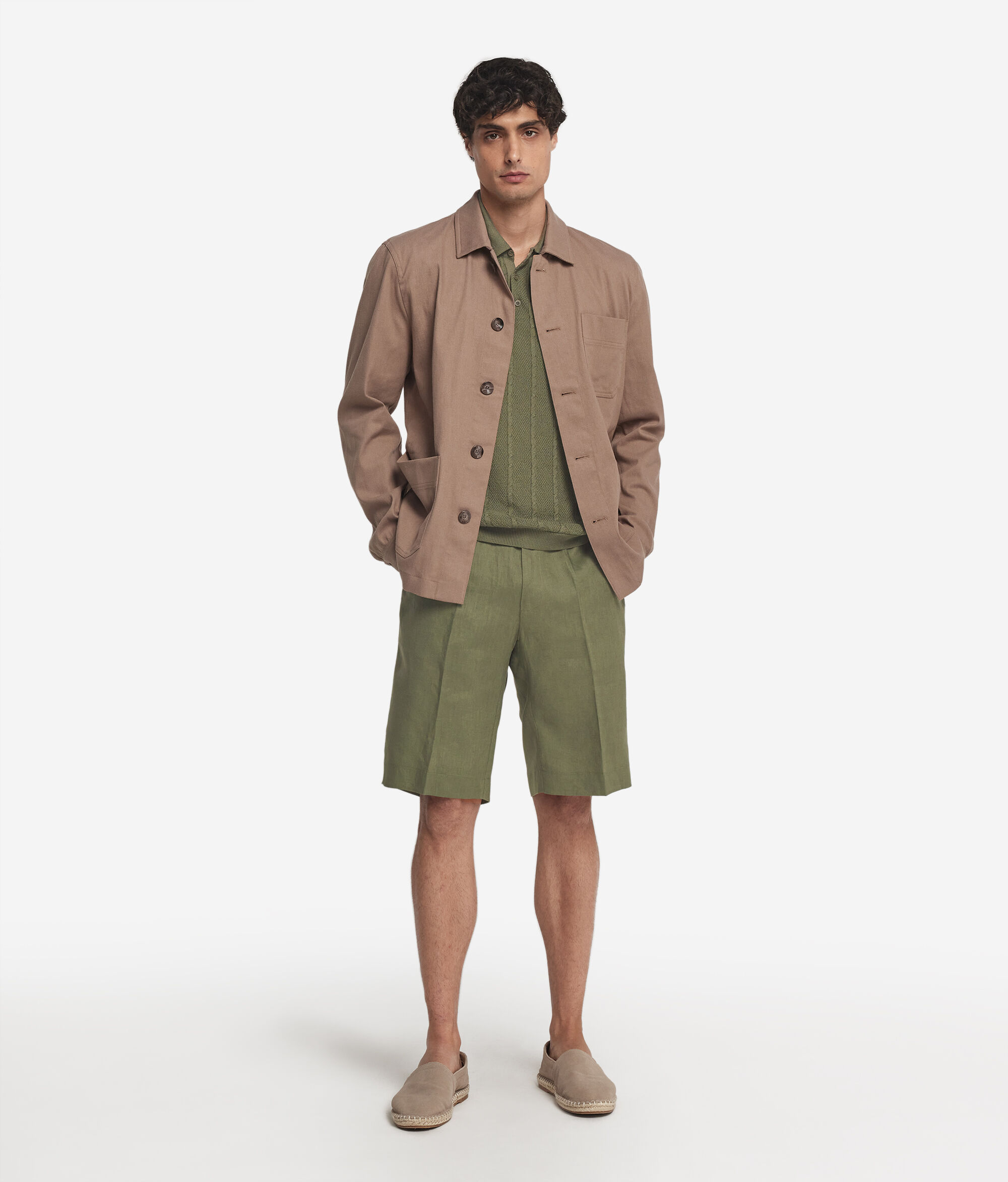 Short Linen Pants