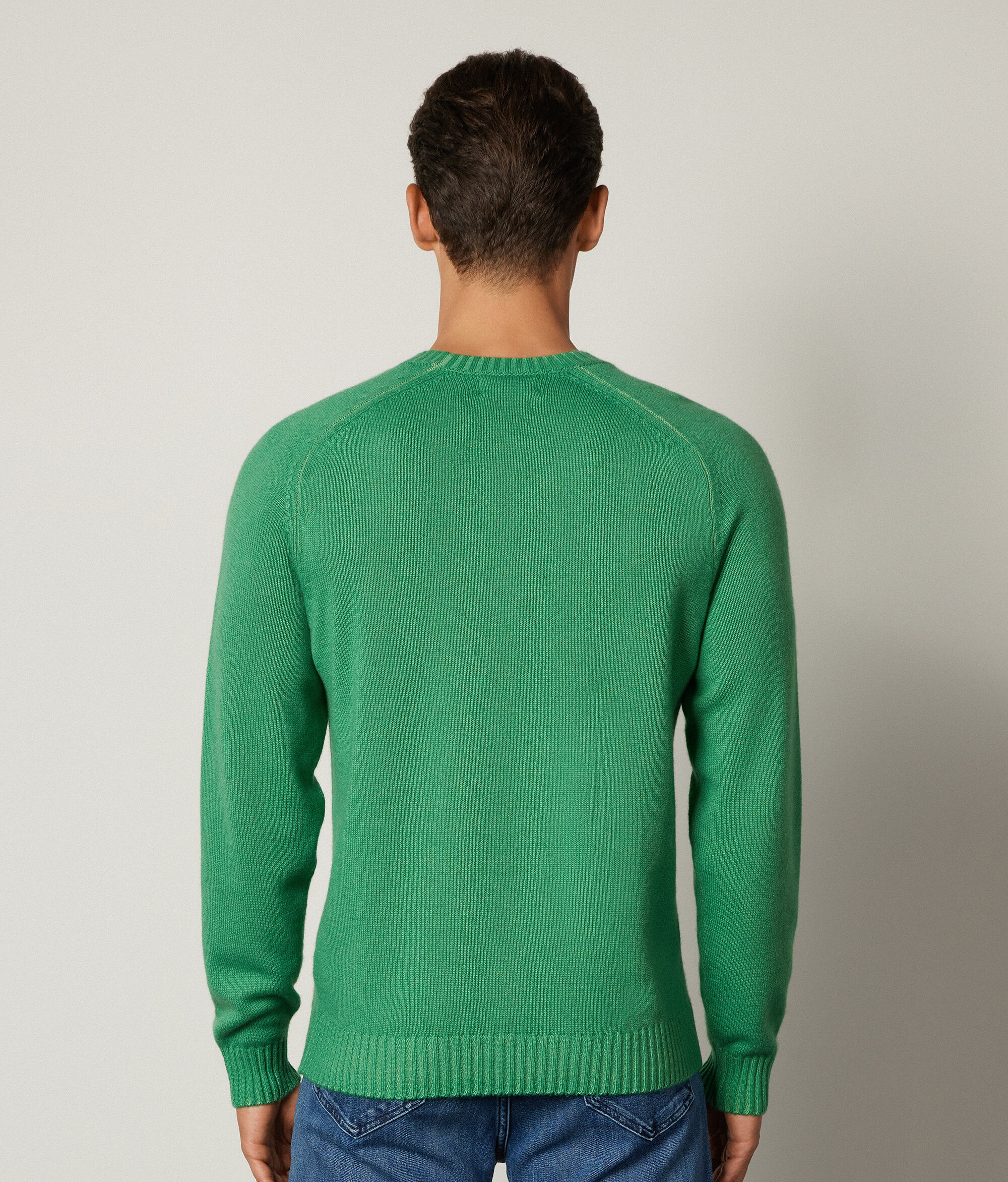 Sweter z Okrągłym Dekoltem z Kaszmiru Ultrasoft