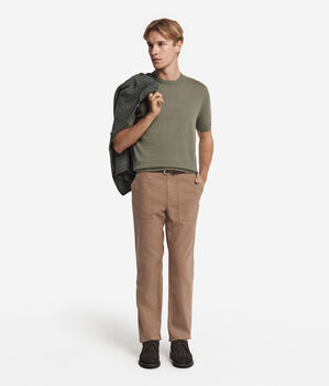 Linen and Cotton T-Shirt
