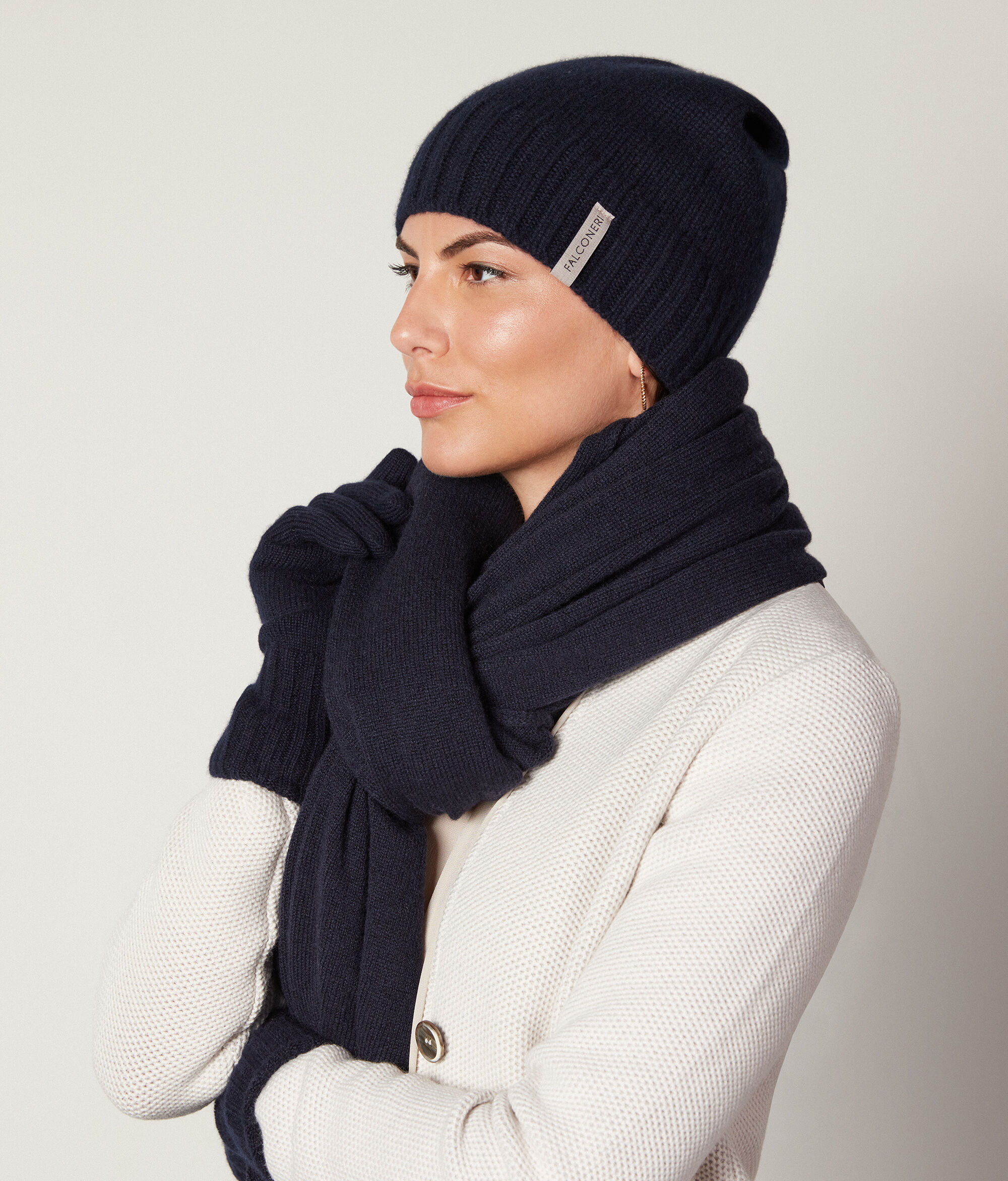 Czapka z kaszmiru Ultrasoft