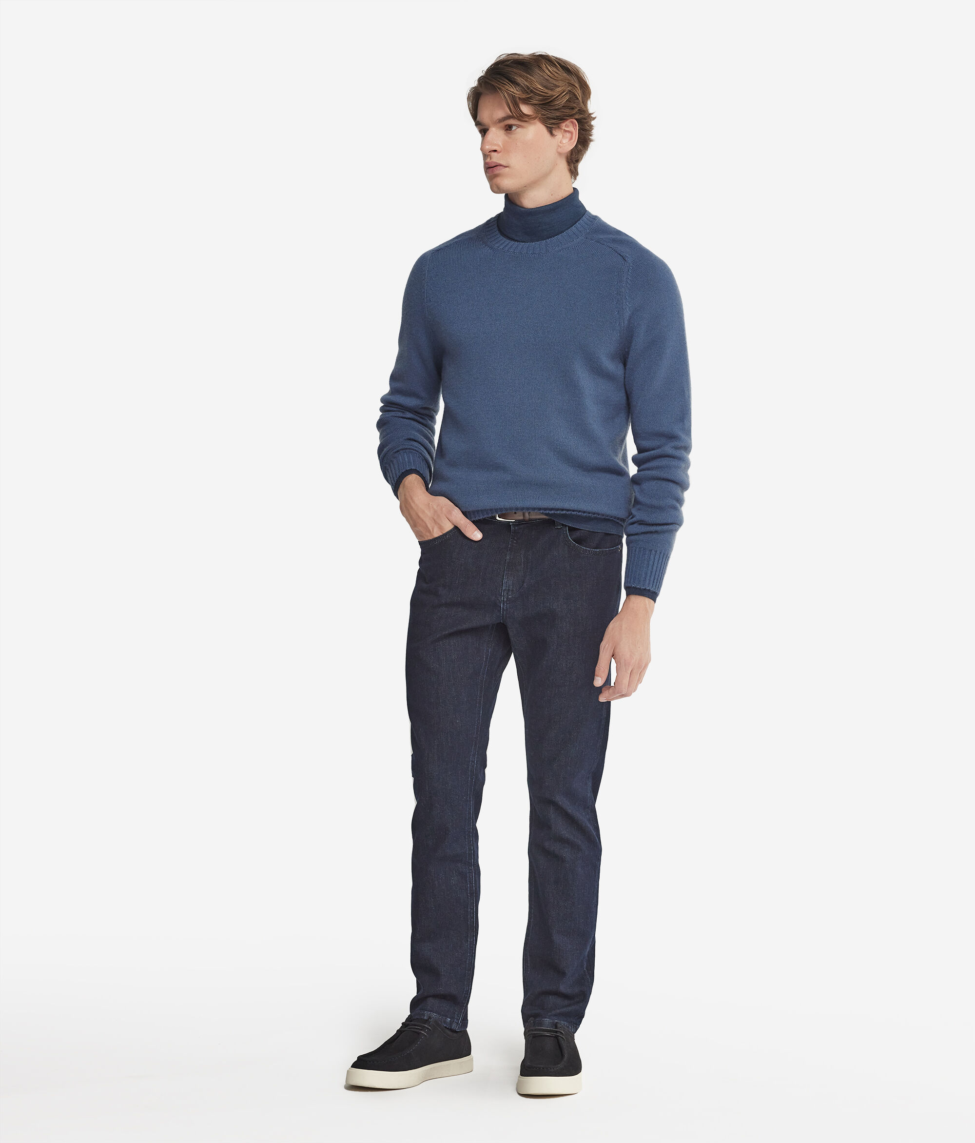 Maglia Girocollo in Cashmere Ultrasoft