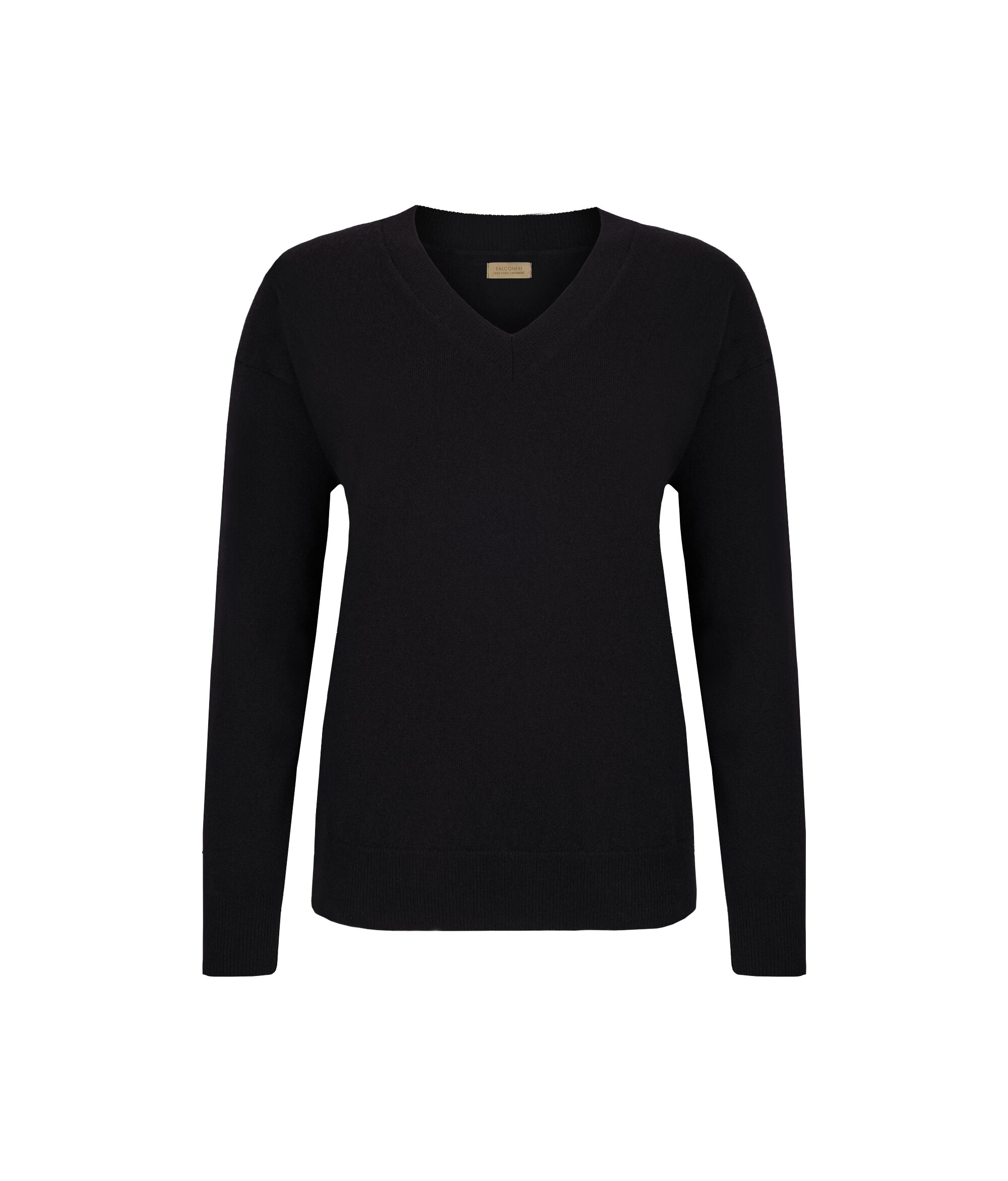 Μπλούζα από Ultrasoft Cashmere με Λαιμόκοψη V