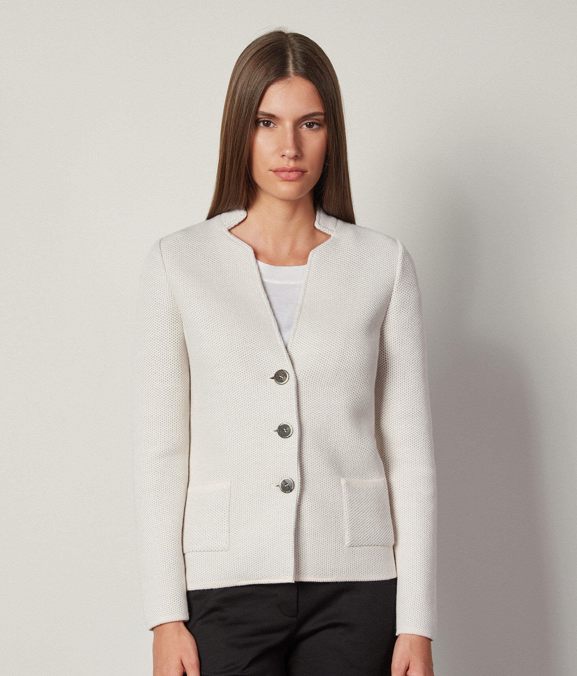 Gesprenkelte Jacke