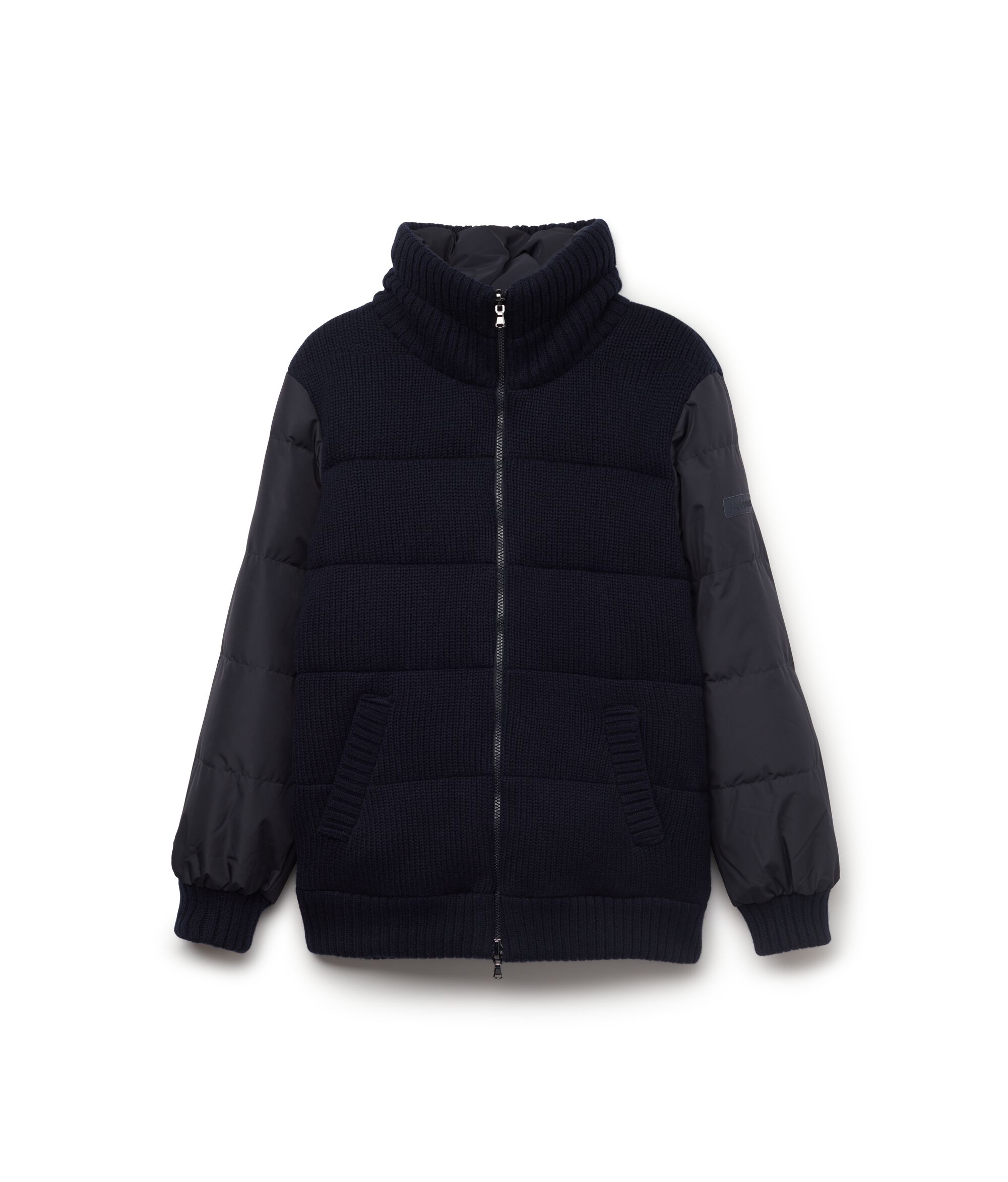 Cashmere Tricot Reversible Down Jacket