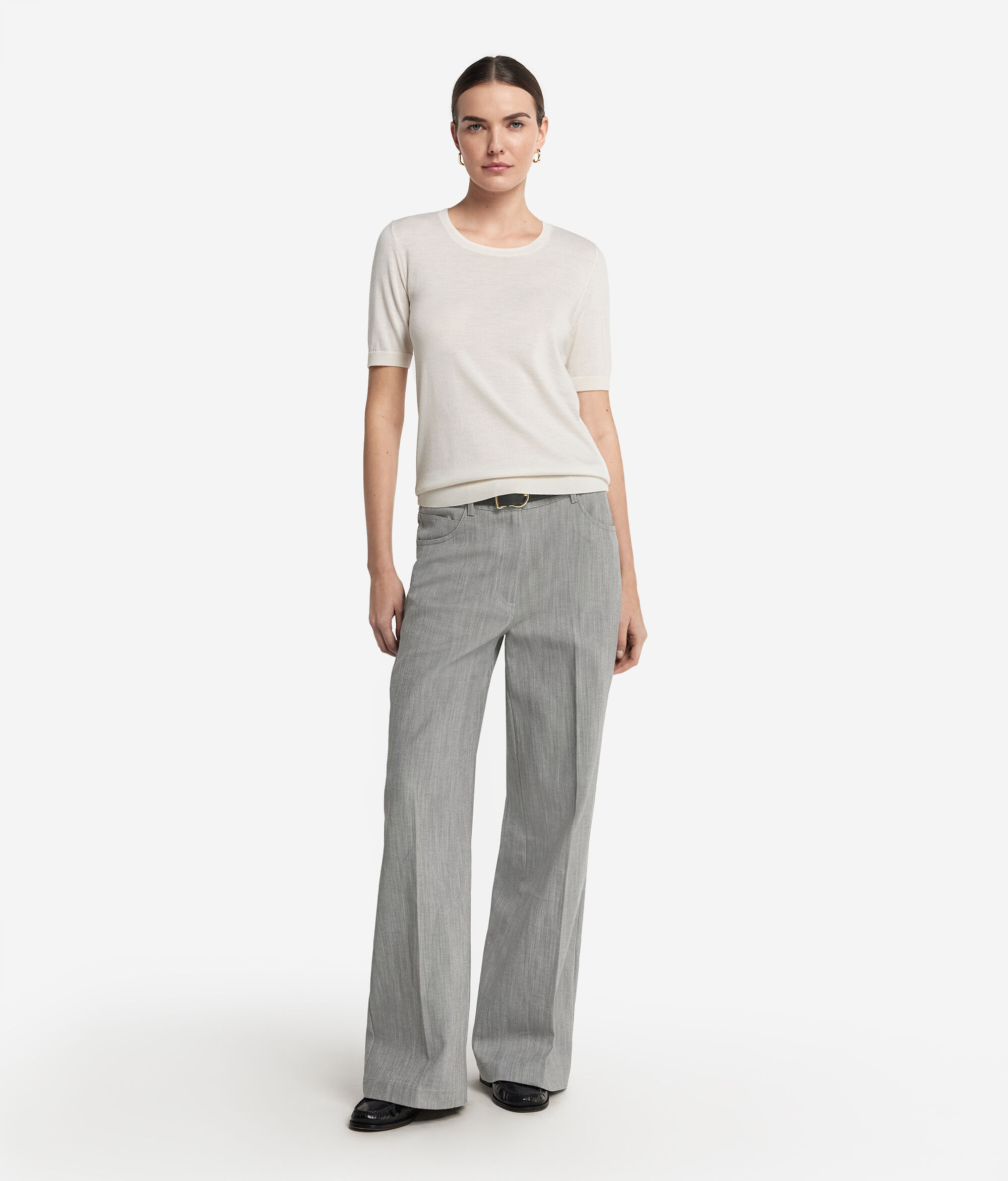 Брюки из хлопка