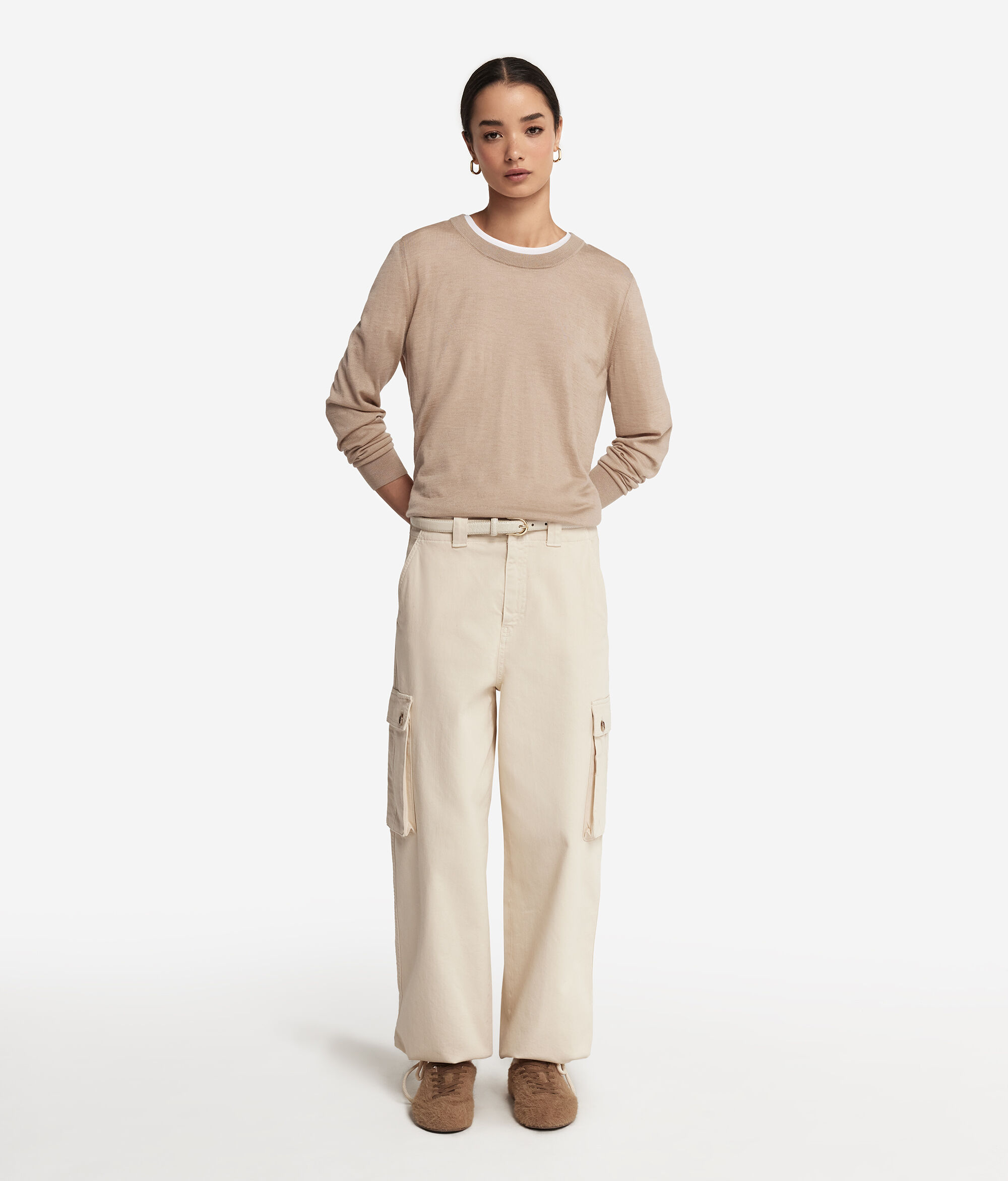 Ultrafine Cashmere Crewneck Sweater