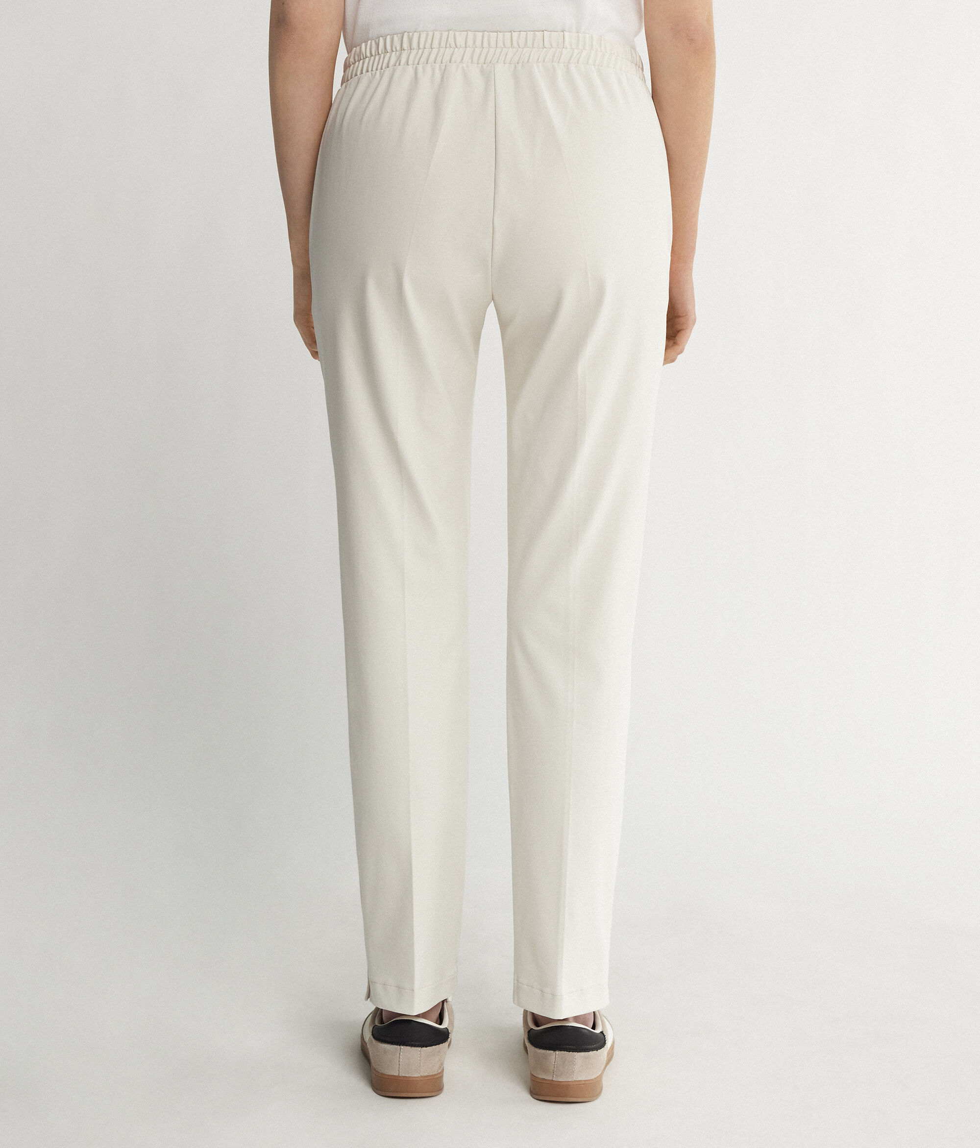Cotton Cigarette Trousers