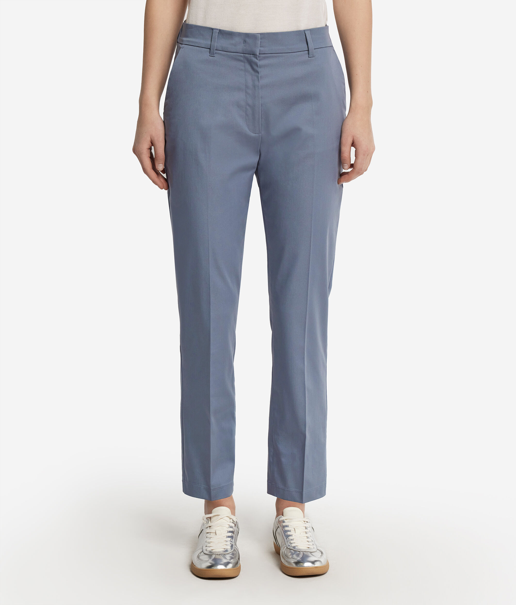 Zipped Cigarette Trousers
