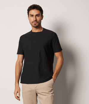 T-shirt en coton torsadé
