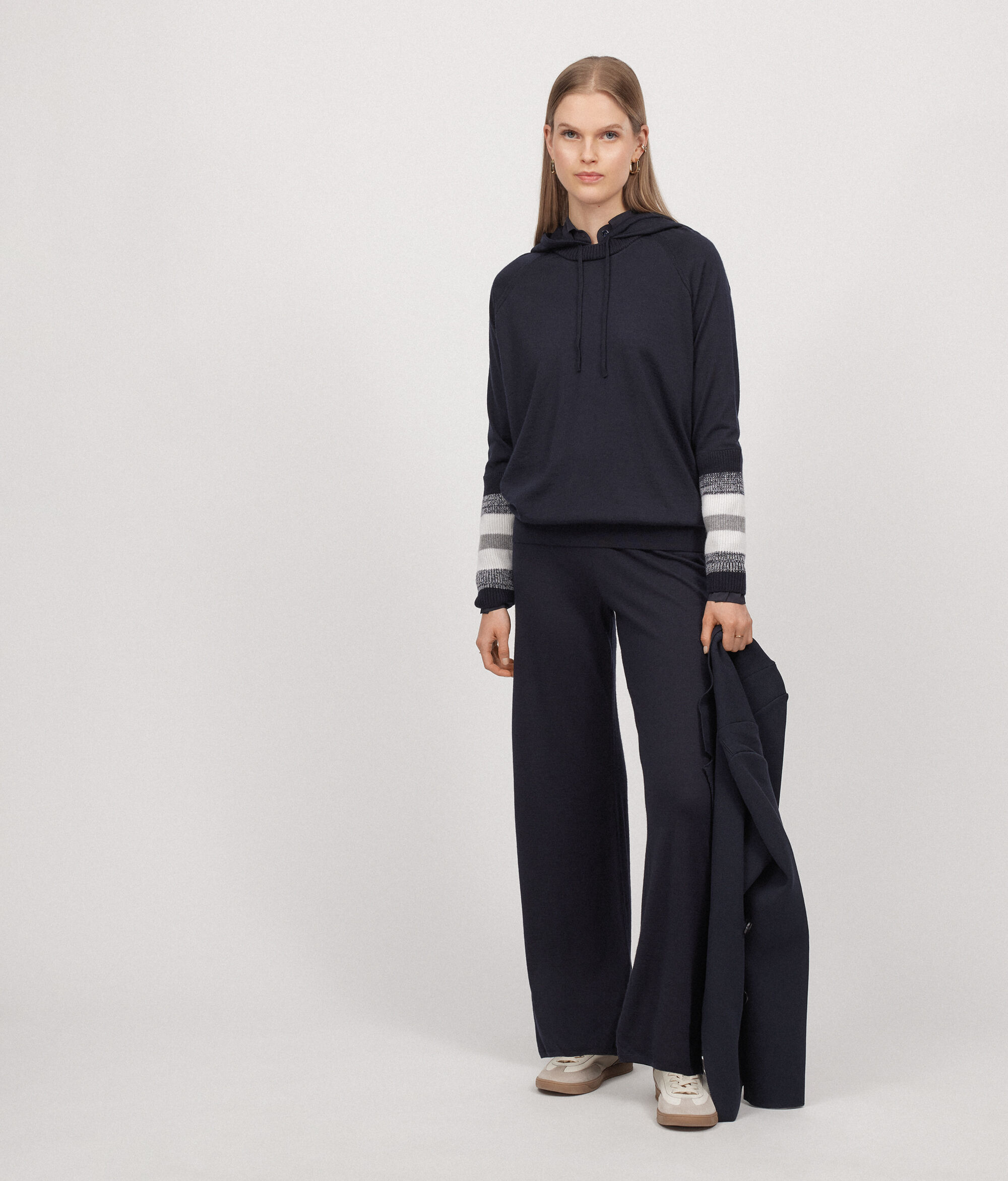 Dessuadora de Cashmere amb maneguins