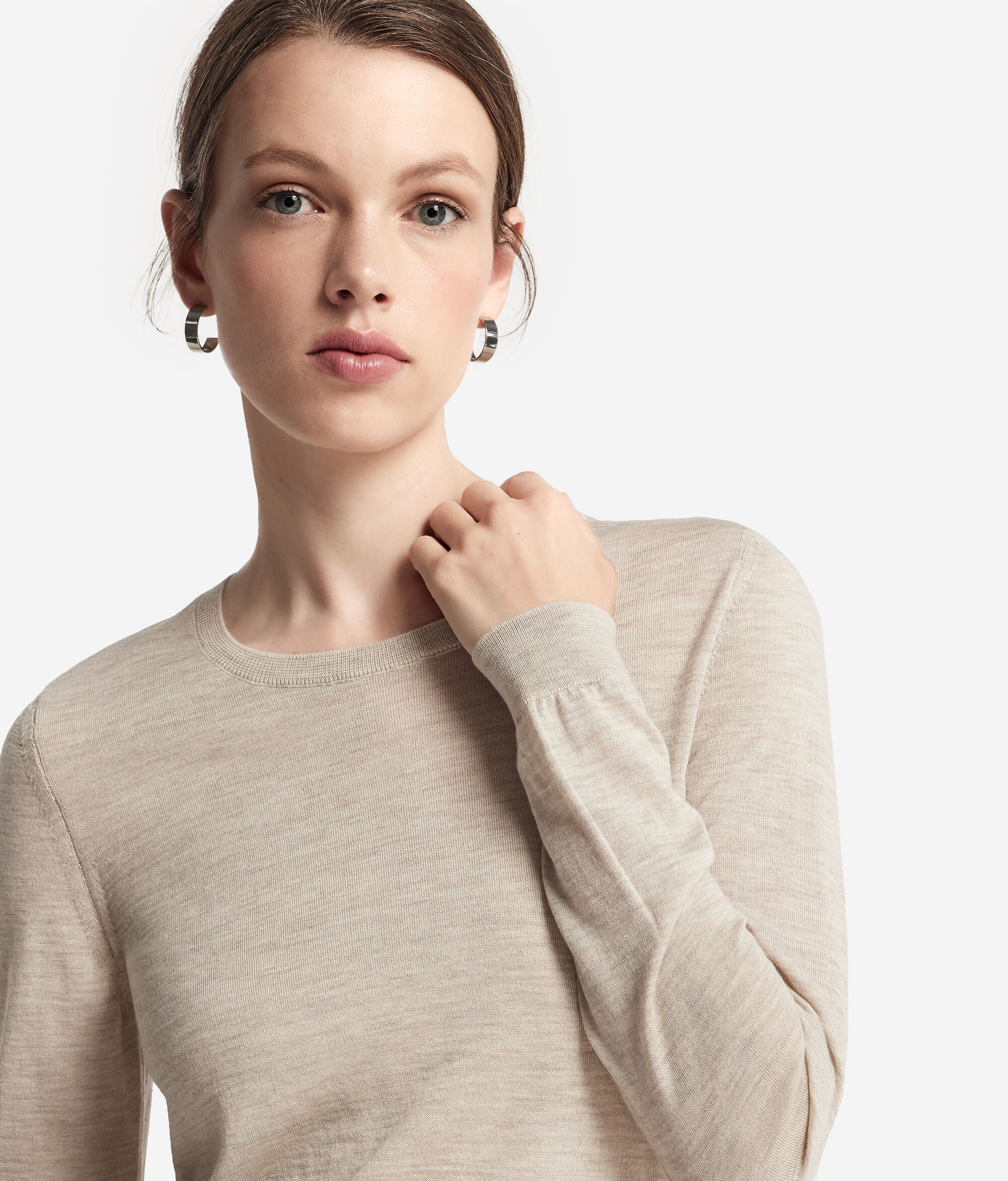 Ultrafine Cashmere Crewneck Sweater