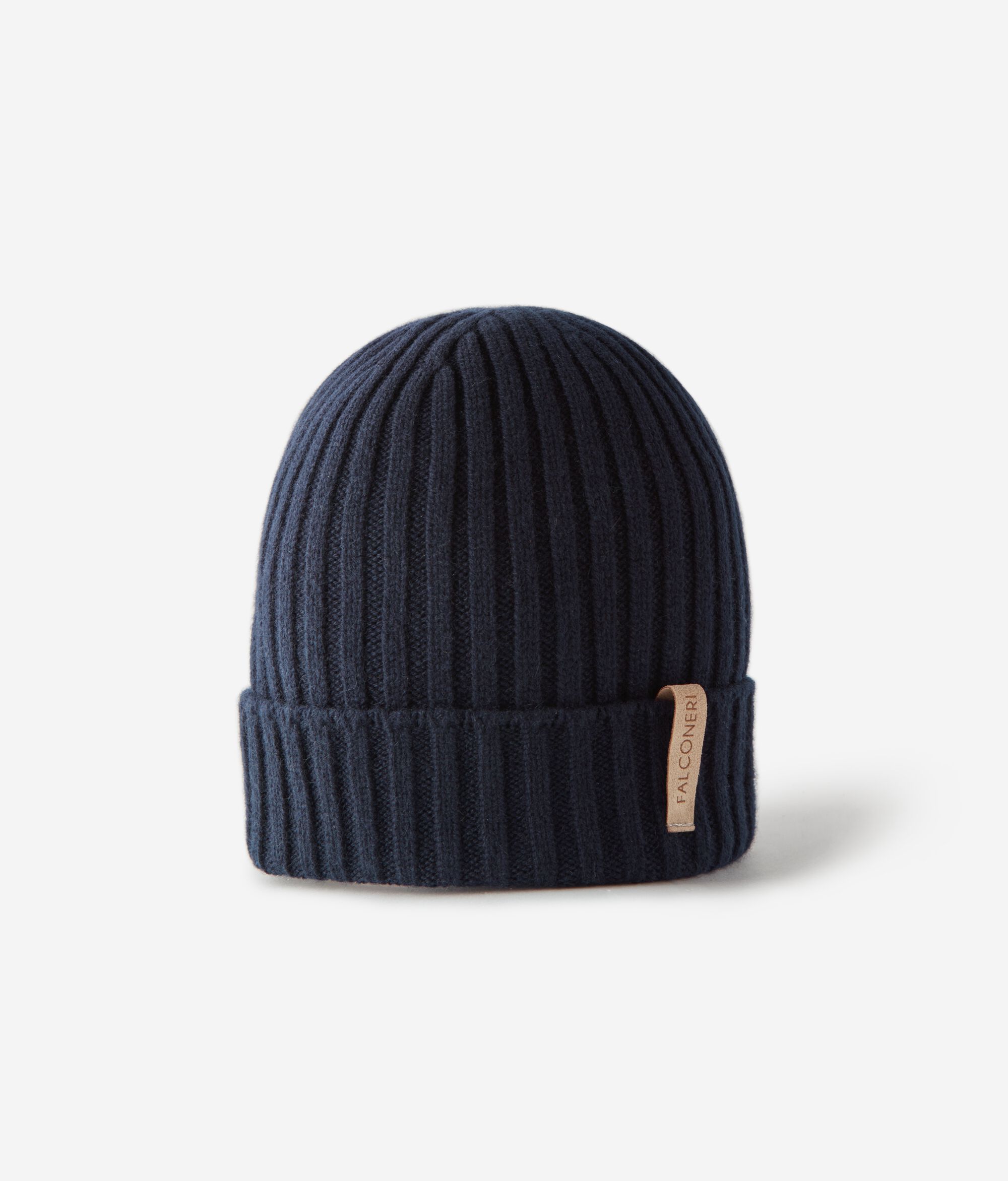 Шапка в рубчик из ультрамягкого кашемира