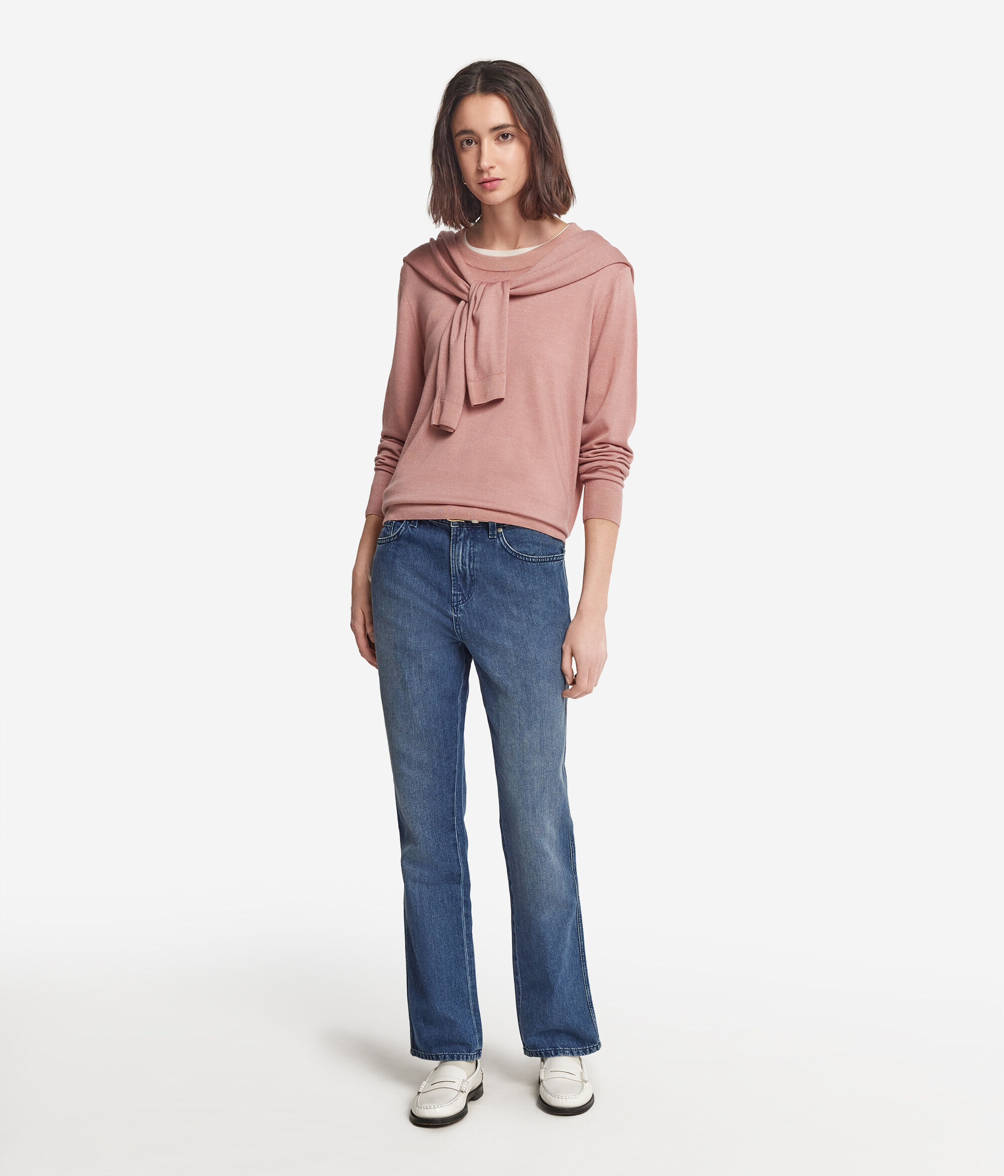 Ultrafine Cashmere Crewneck Sweater