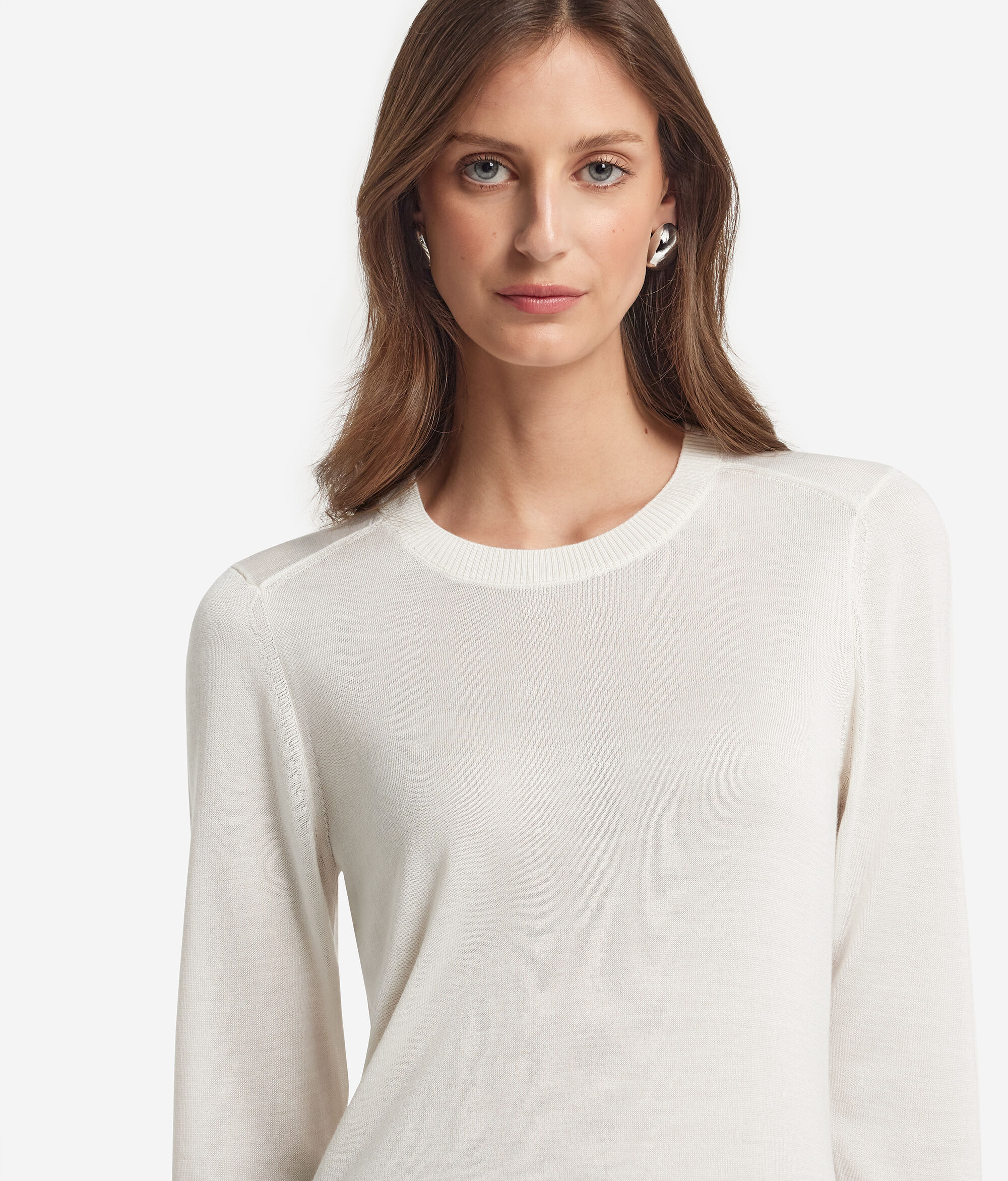 Джемпер из кашемира и шелка