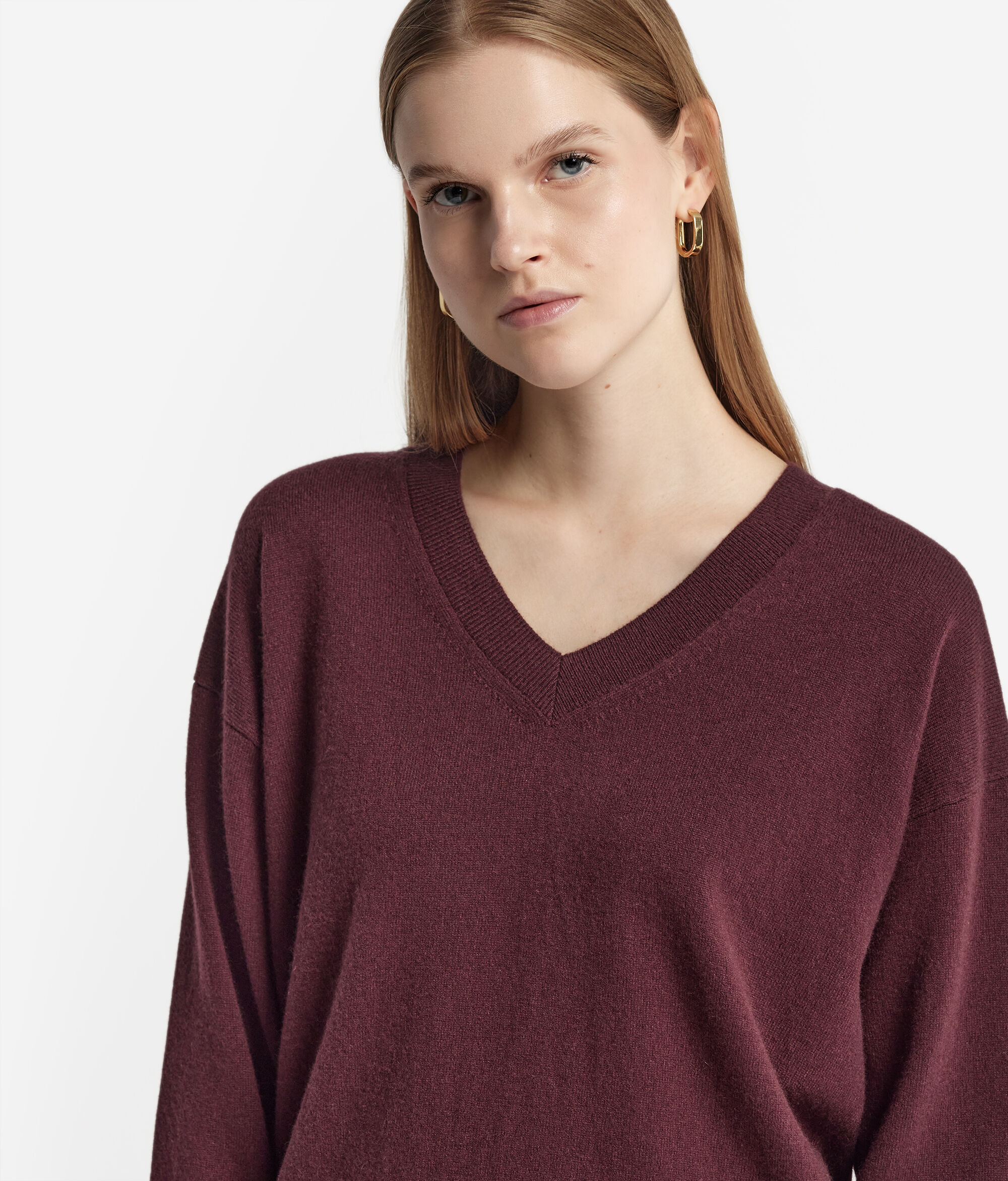 Ultrasoft Cashmere V-Neck Jumper
