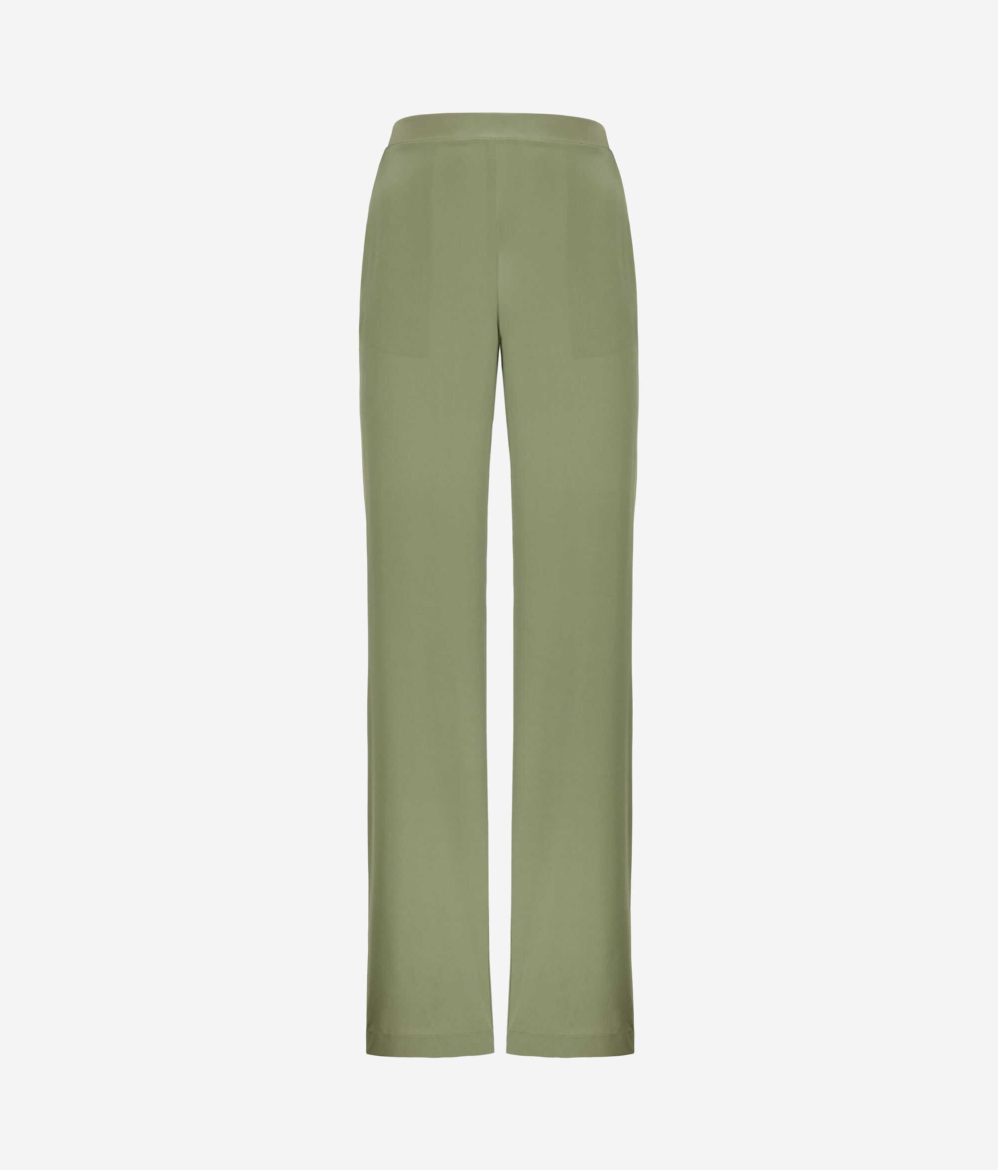 Pantalon ample en soie