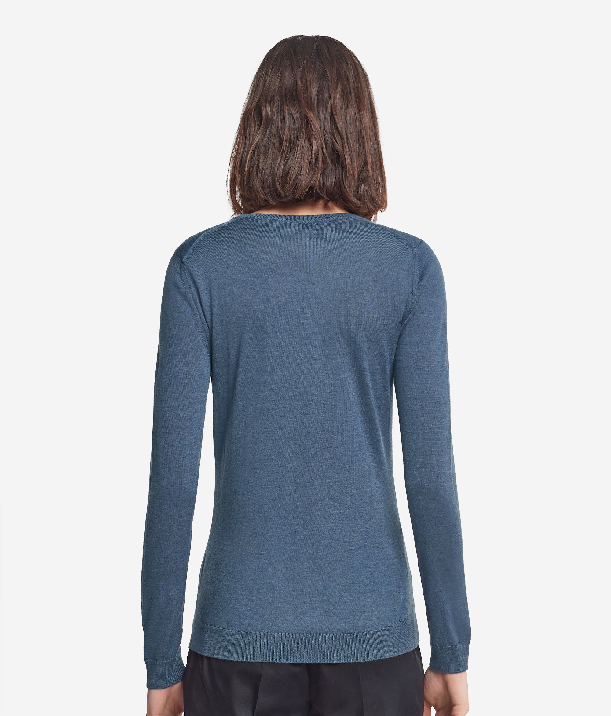 Μπλούζα με Στρογγυλή Λαιμόκοψη από Ultrafine Cashmere