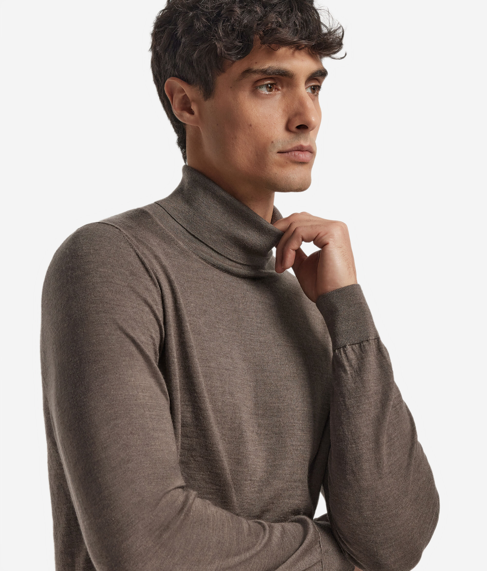 Ultrafine Cashmere Turtleneck Jumper