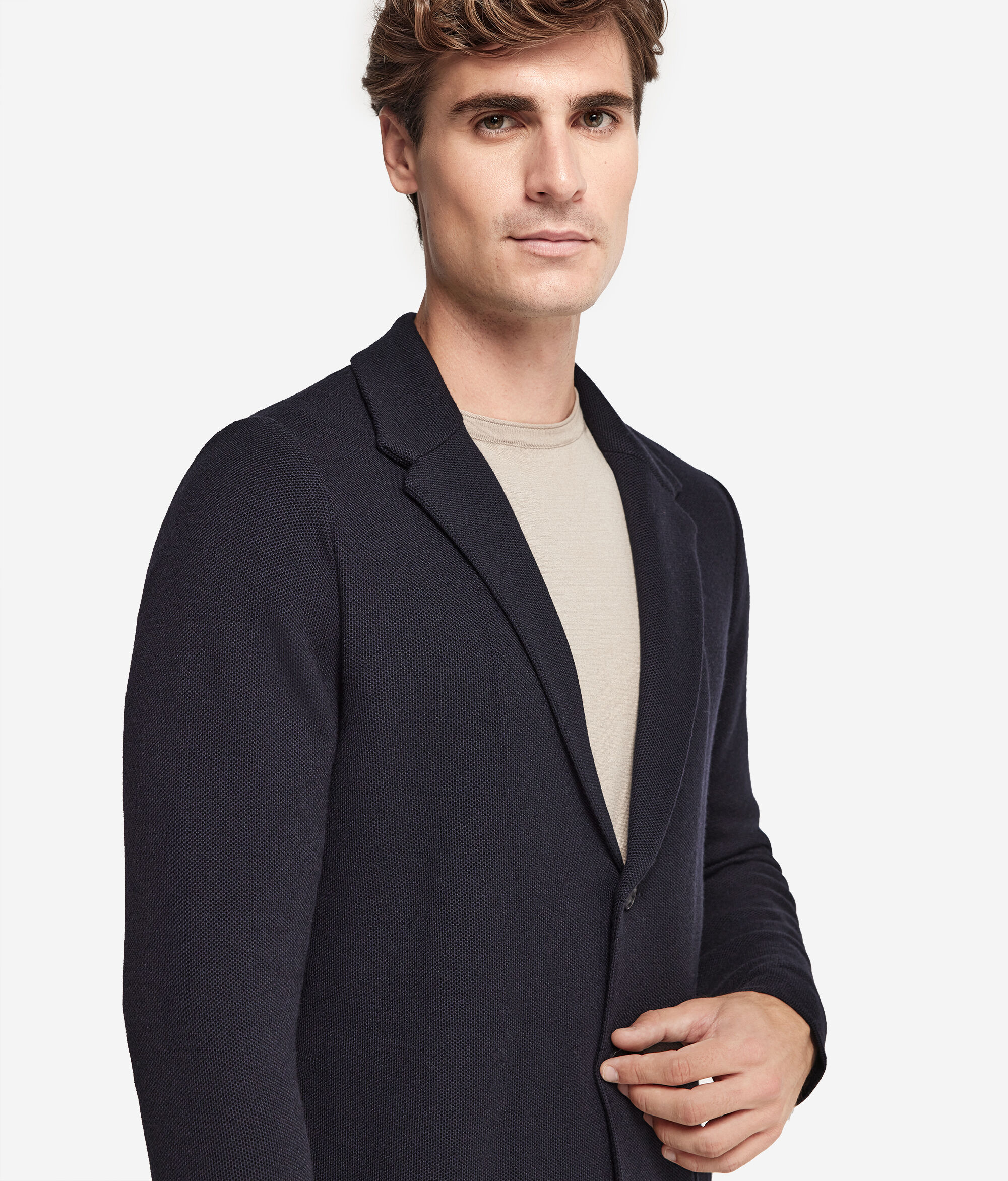 Veste en piqué