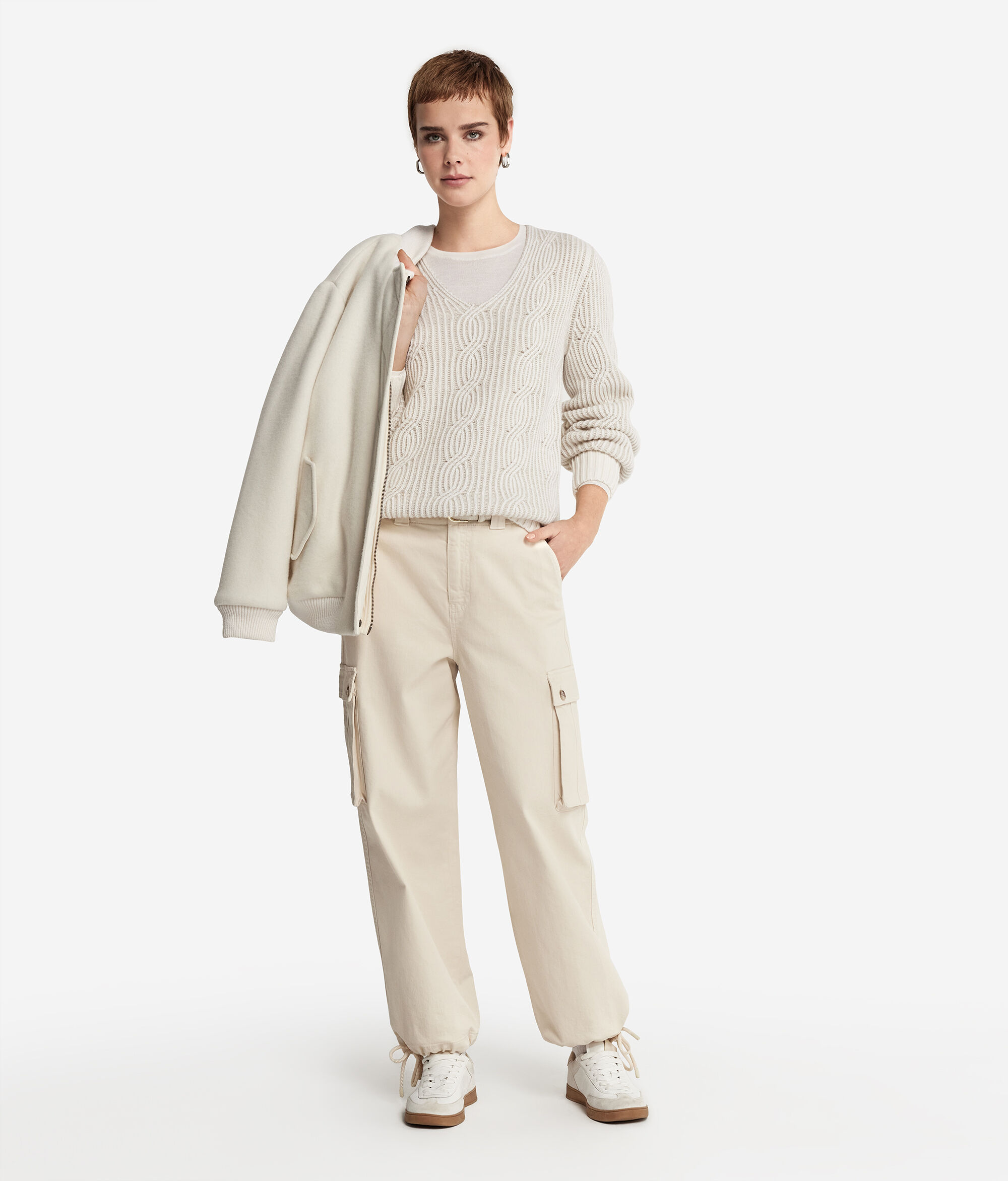 Ultrasoft Cashmere V-Neck Jumper