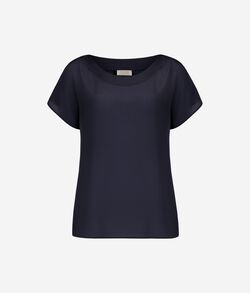 Блуза из шелка и модала