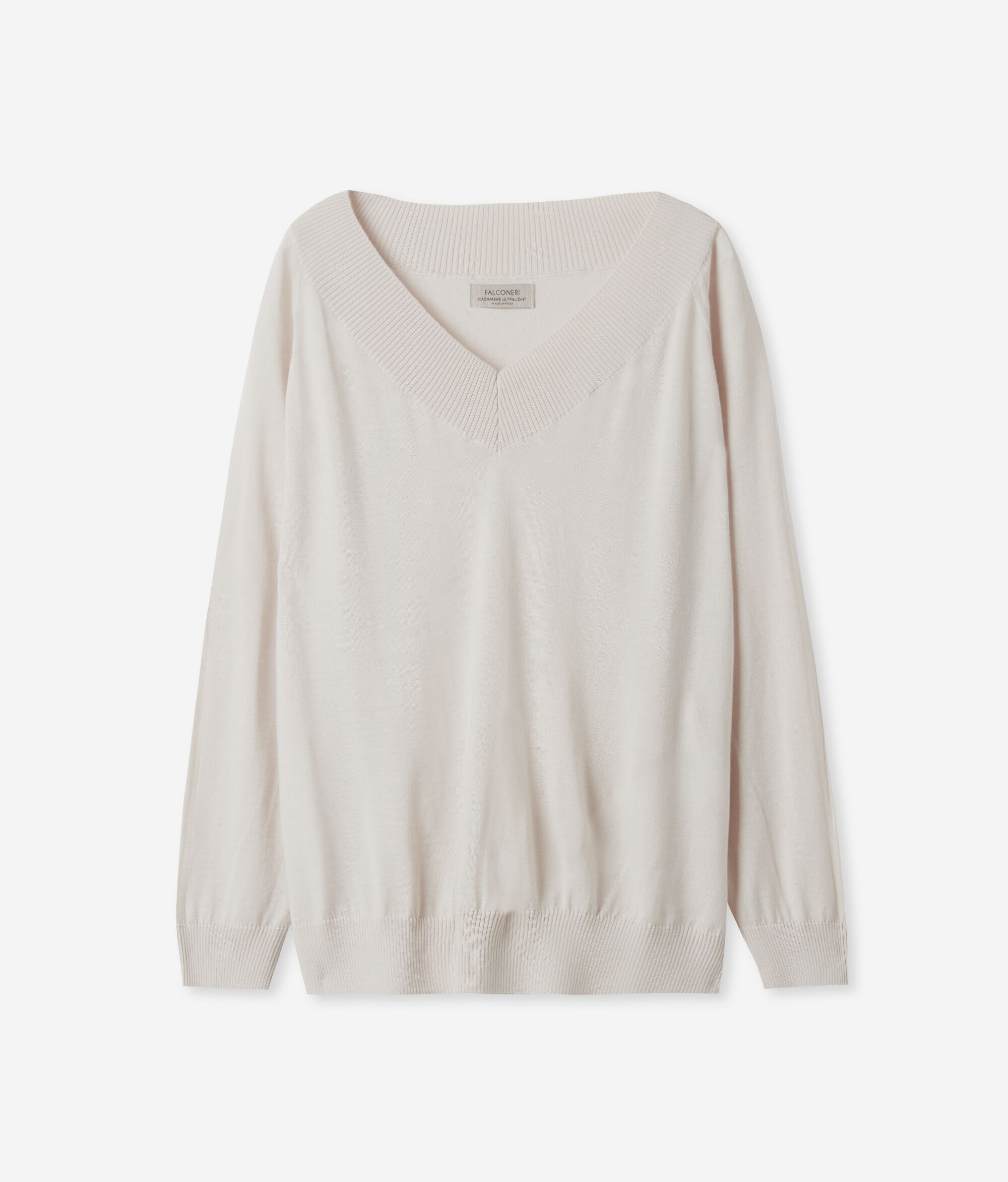 Maglia Scollo V in Cashmere Ultrafine