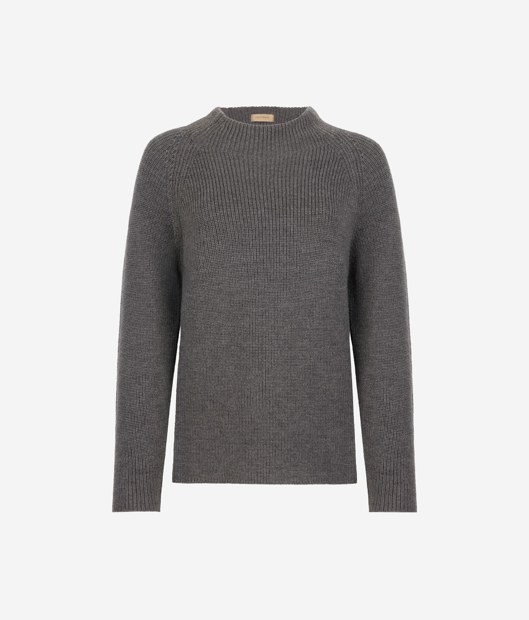 Wool turtleneck jumper
