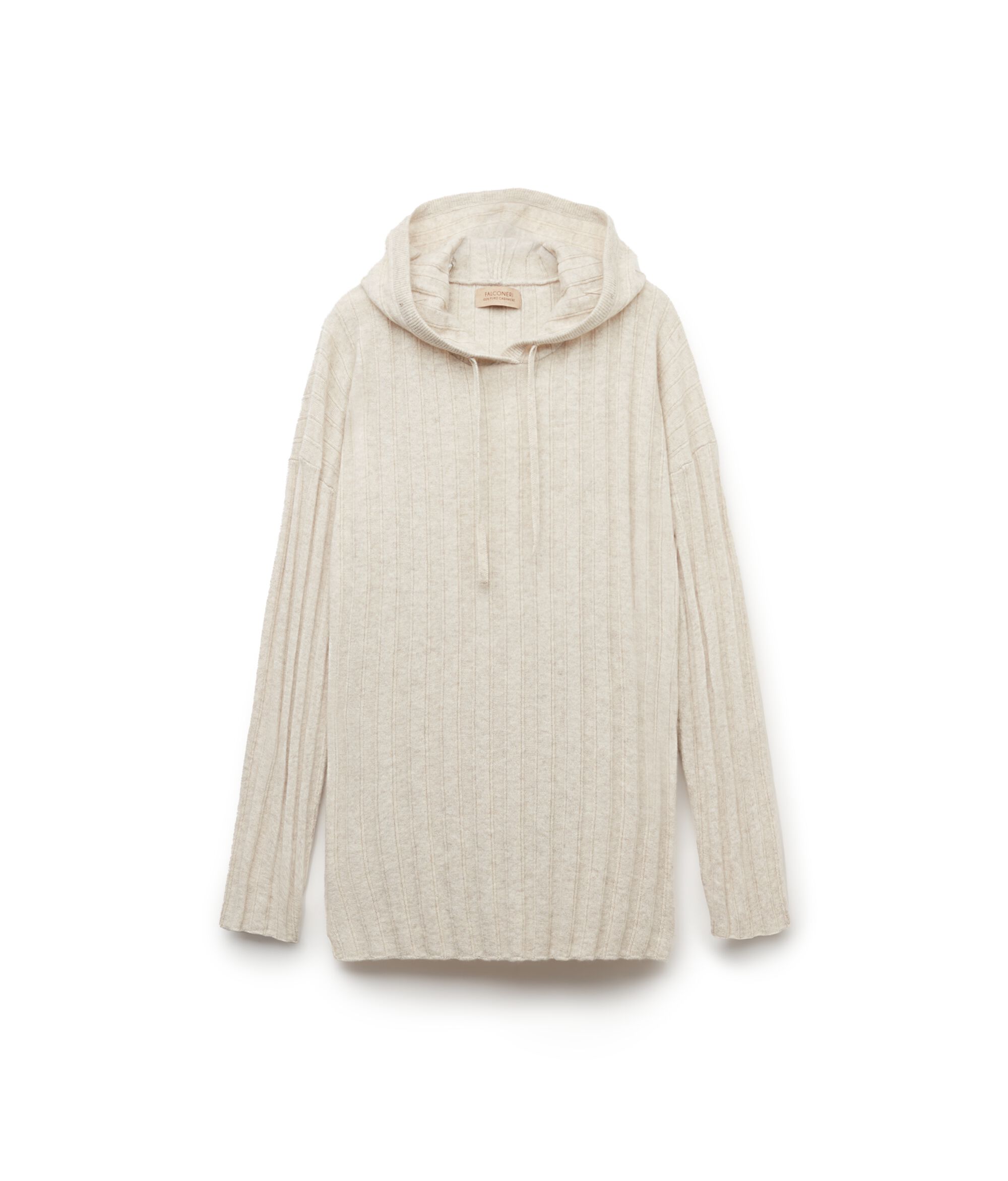 Geripptes Sweatshirt aus Kaschmir Ultrasoft