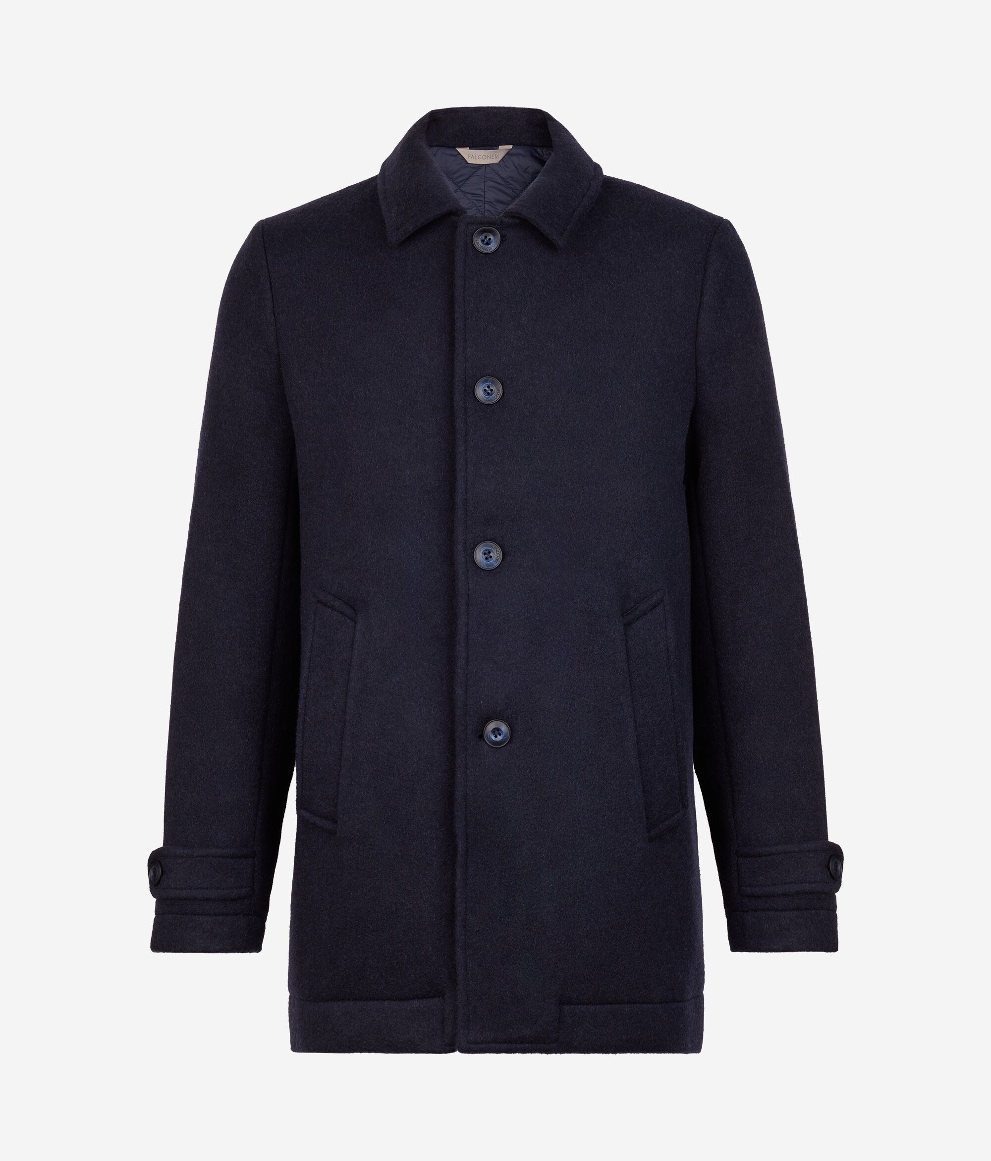 Einreihige Cabanjacke aus Kaschmir